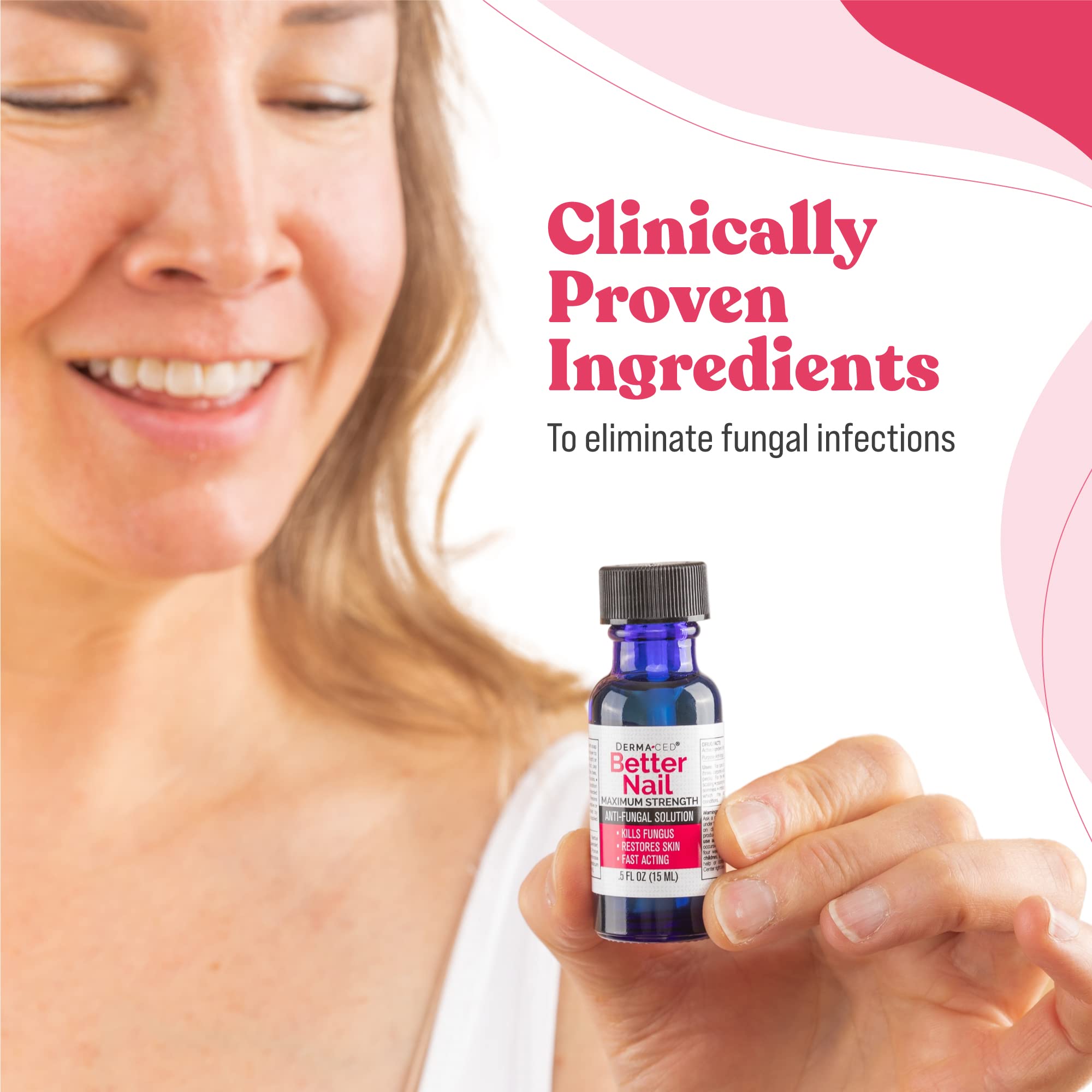 Better Nail - Treatment for Fungus Under & Around the Nail - Maximum Strength 25% Rejuvica Health