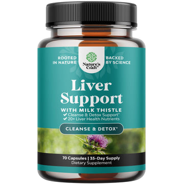 Liver Cleanse Detox & Repair Formula - Herbal Liver Support Supplement