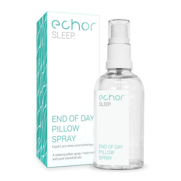 Echor Sleep Pillow Spray. Long Lasting Room Mist/Pillow Mist, Natural Sleep Aid 100% Pure Blend