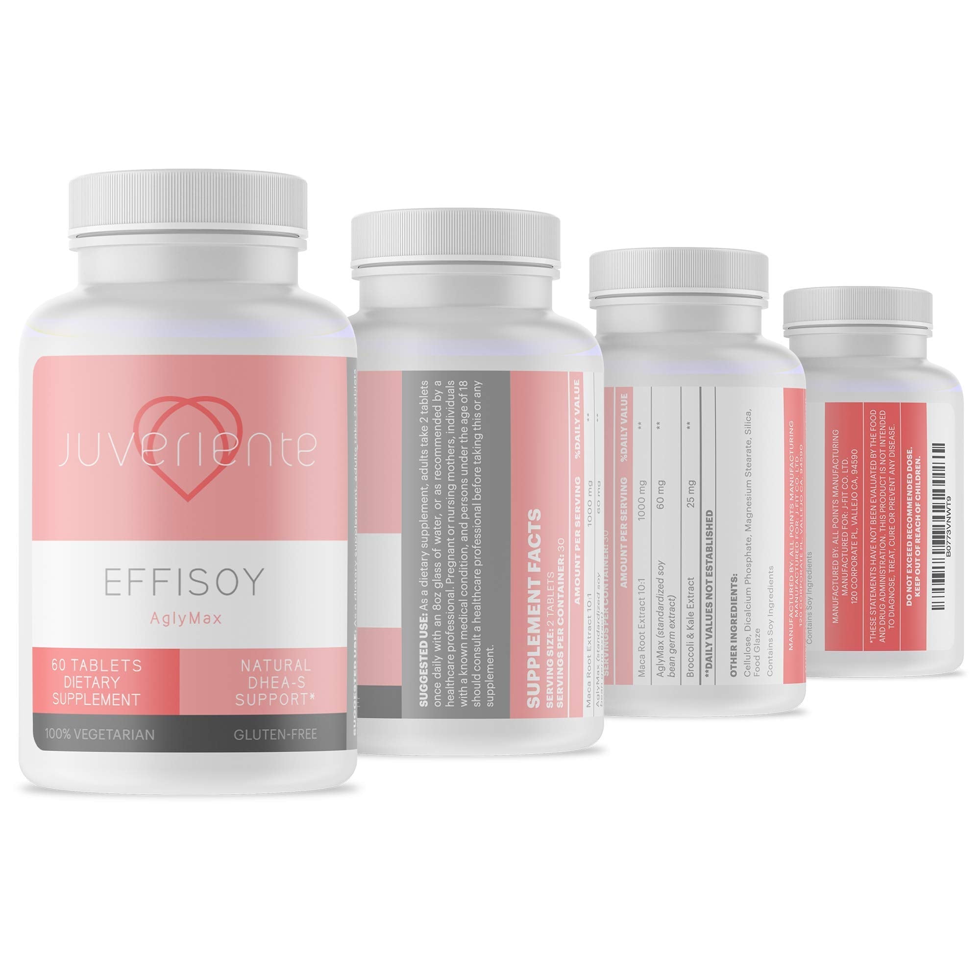 Juveriente® Effisoy® AM/PM Natural Menopause Supplement/Japanese Dietary Therapy Packed
