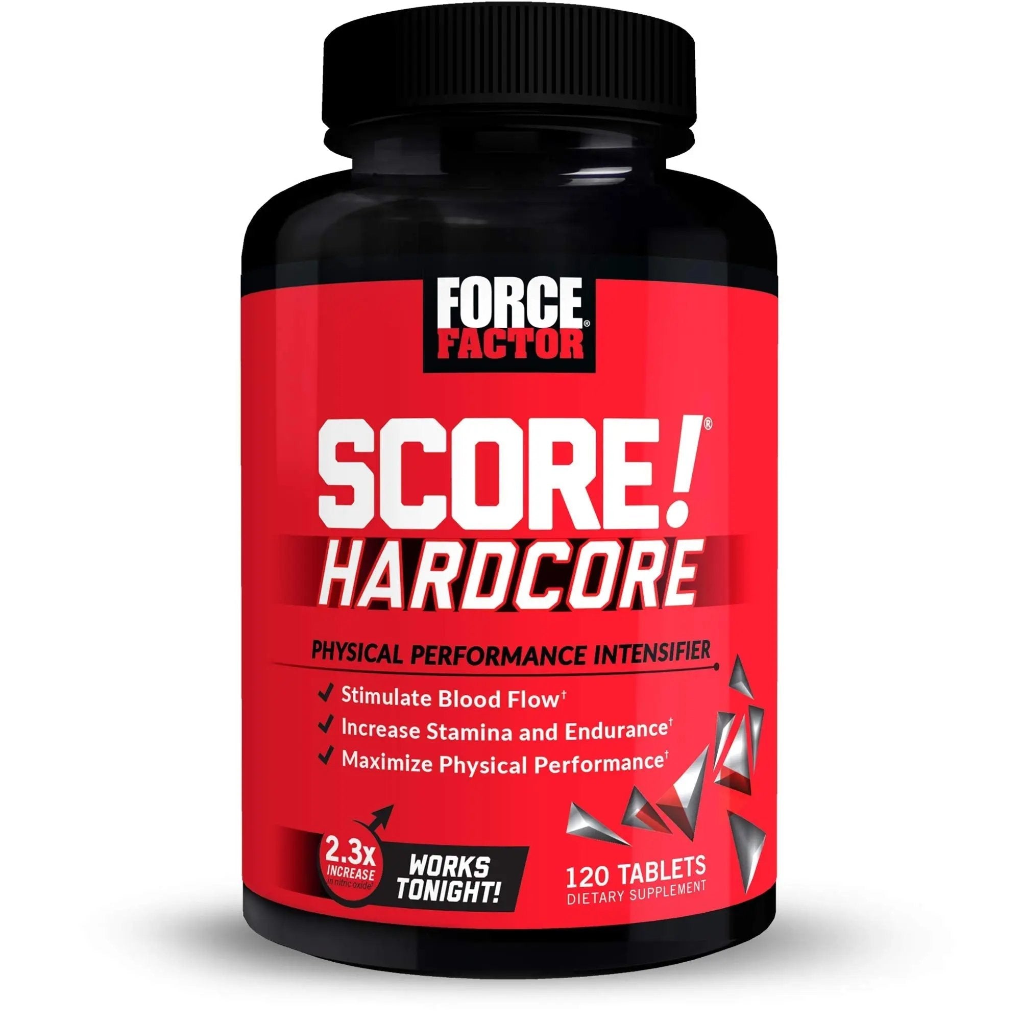 Force Factor Score! Hardcore Nitric Oxide Booster Supplement for Men with L-Citrulline