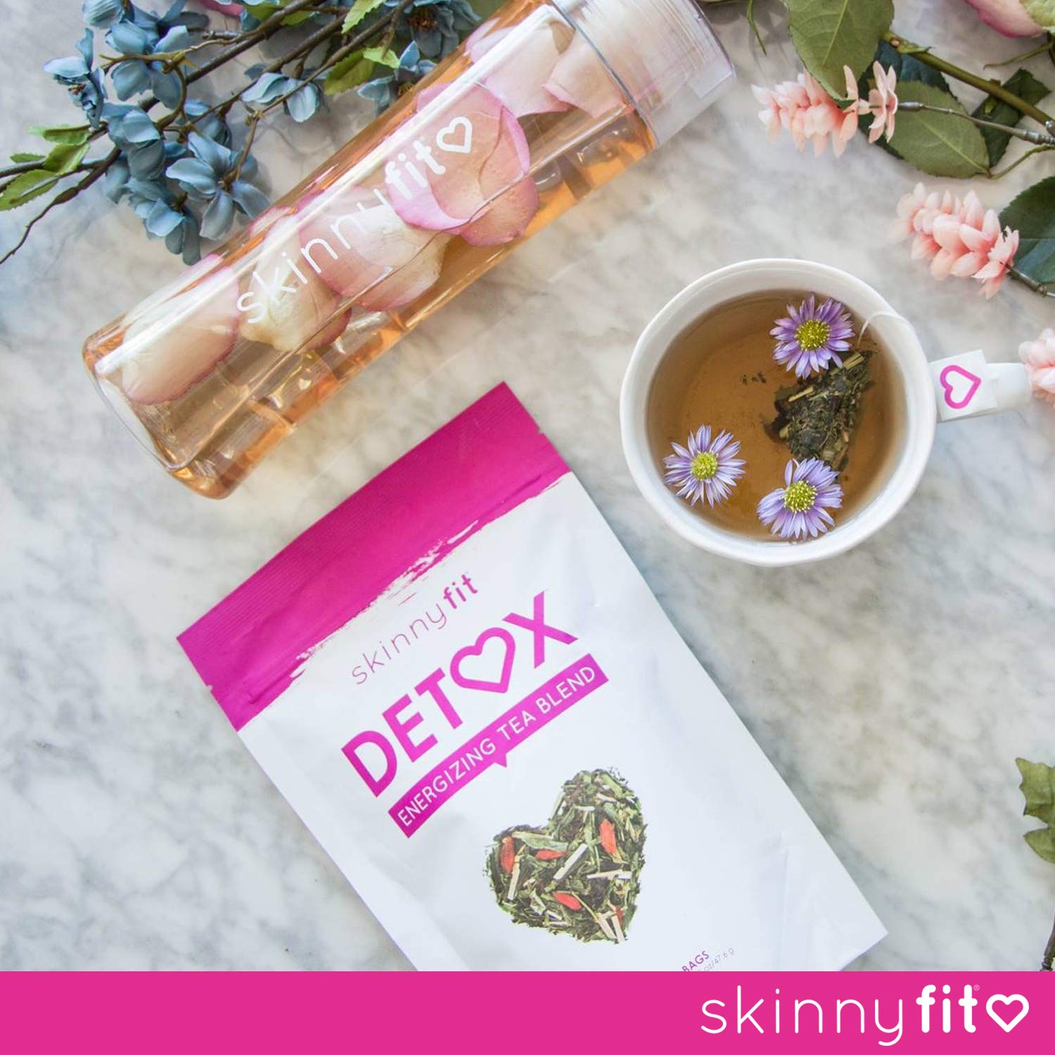 SkinnyFit Detox Tea: All-Natural, Laxative-Free, Supports A Healthy Weight