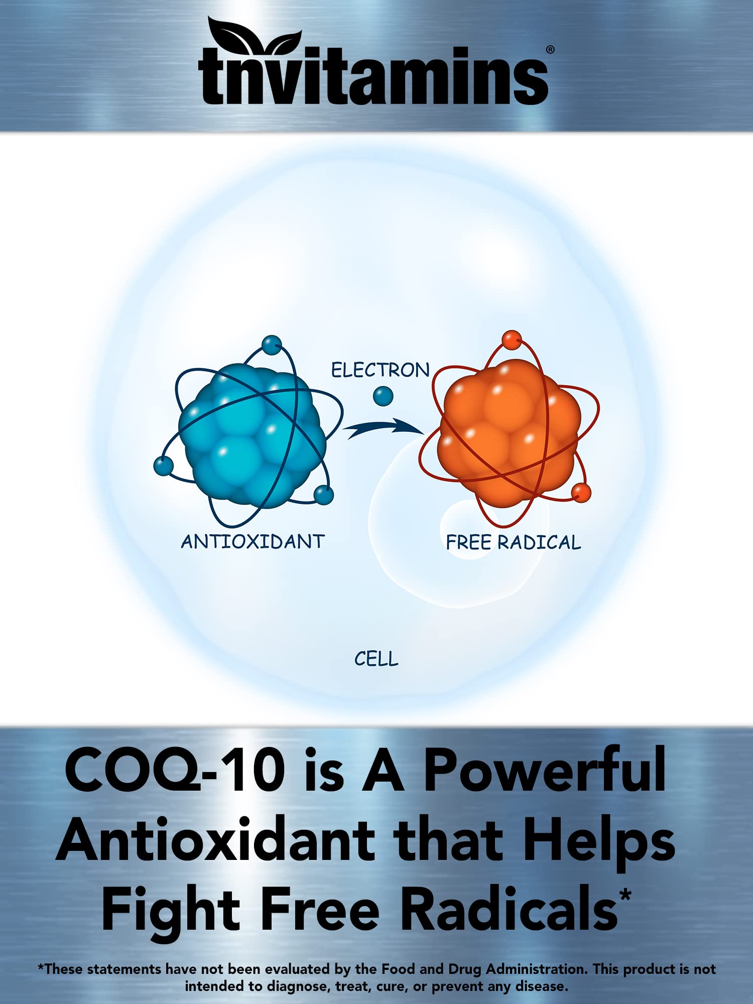 tnvitamins Ultra Potent CoQ-10 200 MG - 150 Capsules with Black Pepper Extract tnvitamins