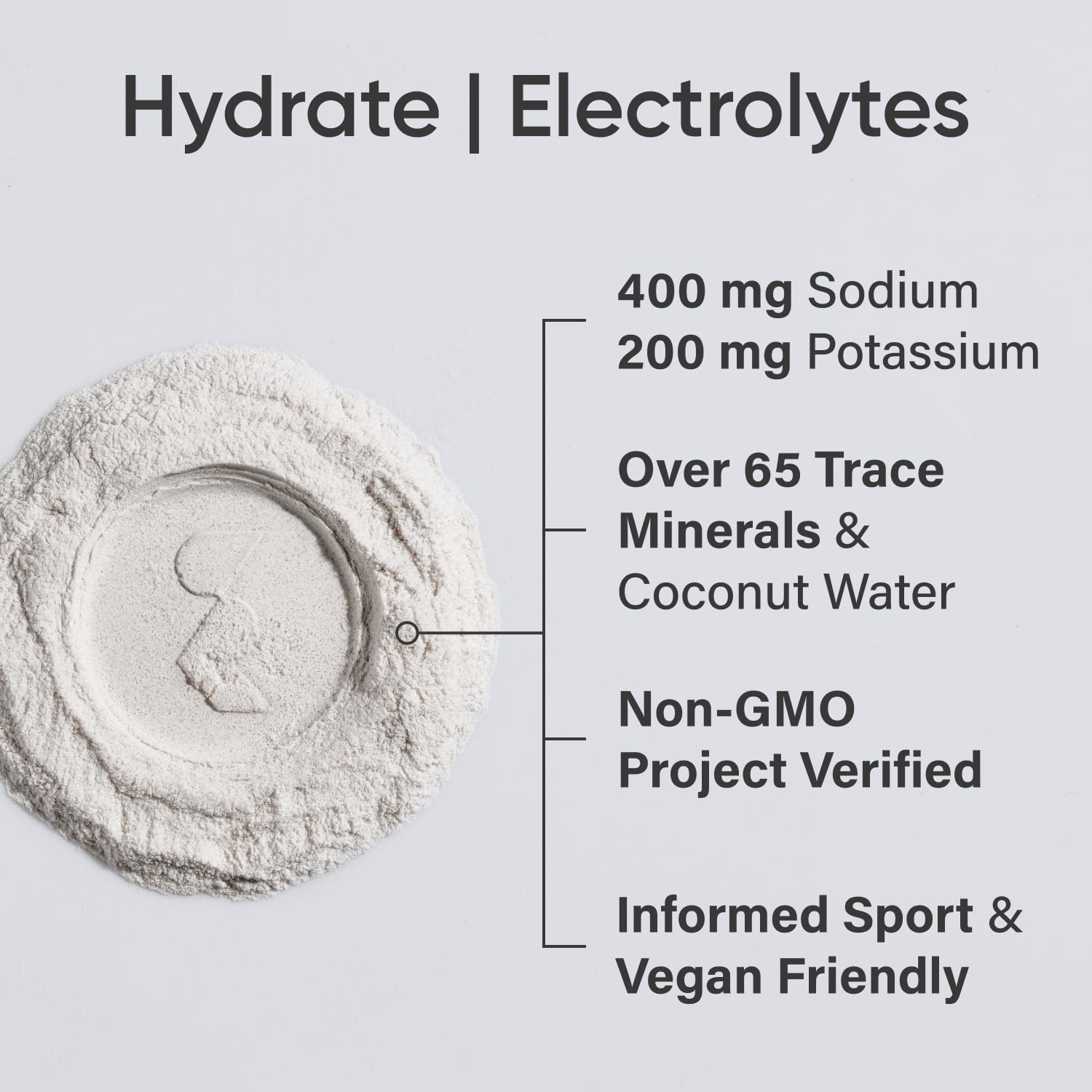 Sports Research Hydrate Electrolytes Powder Packets - Sugar-Free & Naturally Flavored Sports Research