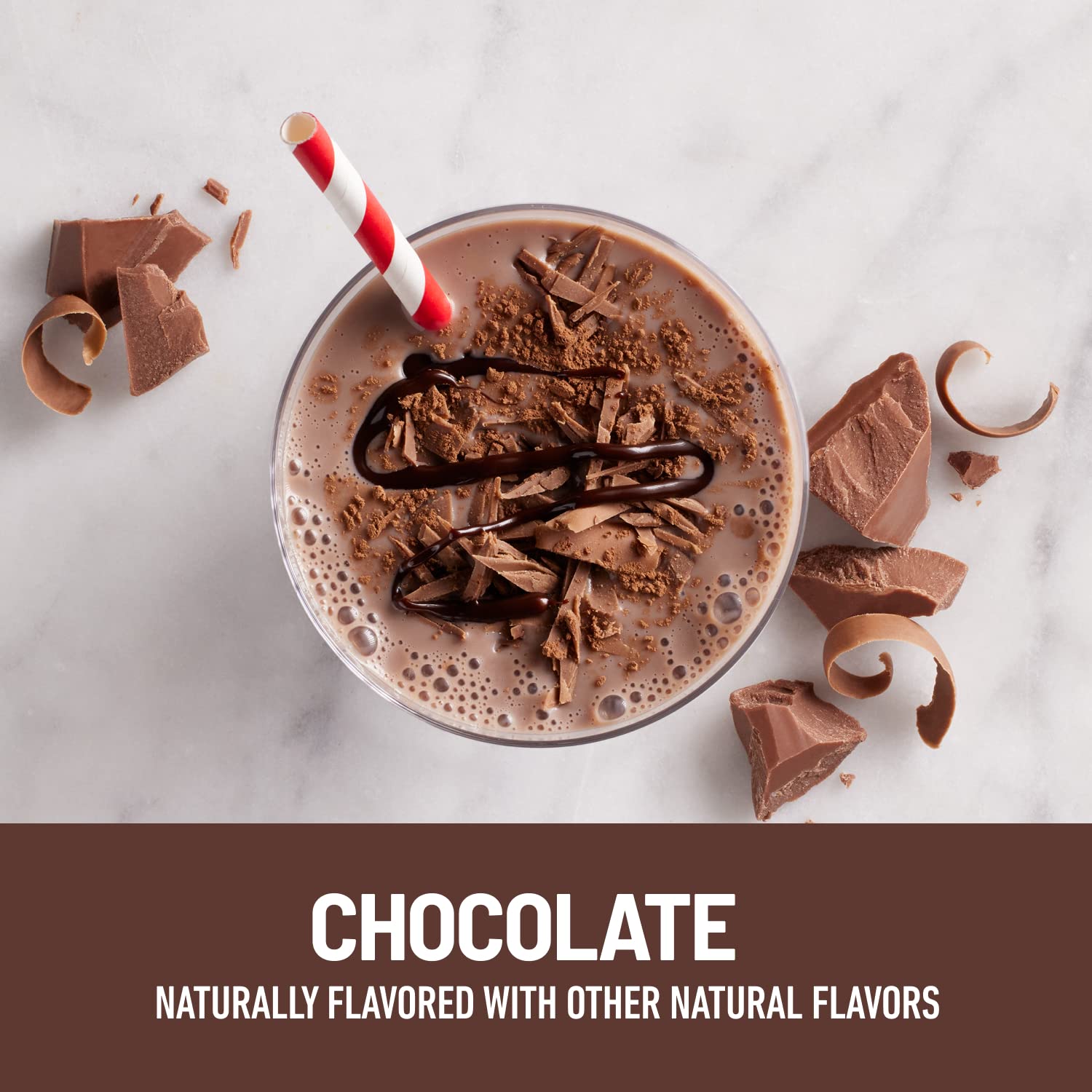 SlimFast Protein Shake, Chocolate- 20g Protein, Meal Replacement Shake Ready to Drink SlimFast