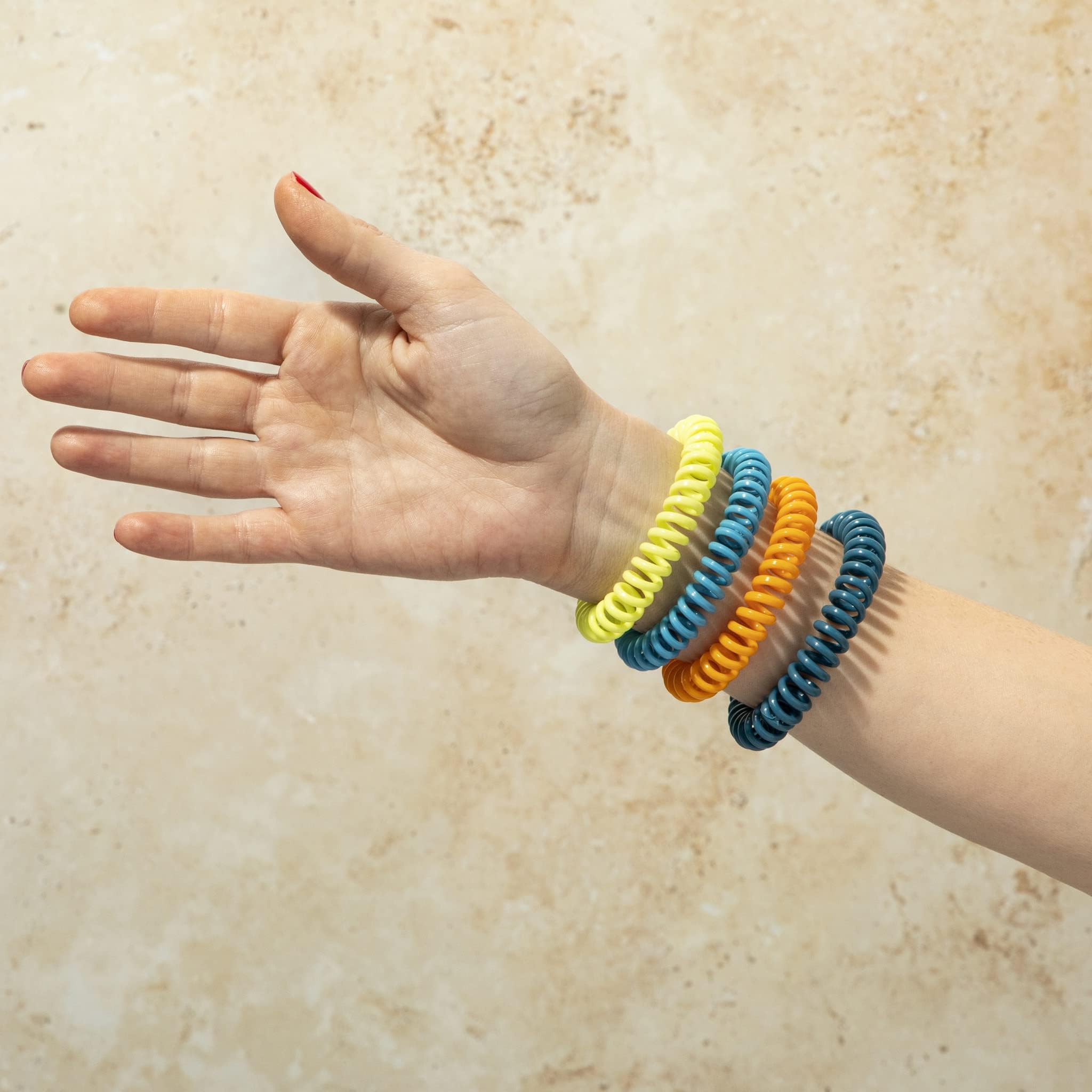 Cliganic 10 Pack Mosquito Repellent Bracelets, DEET-Free Bands, Individuall Cliganic