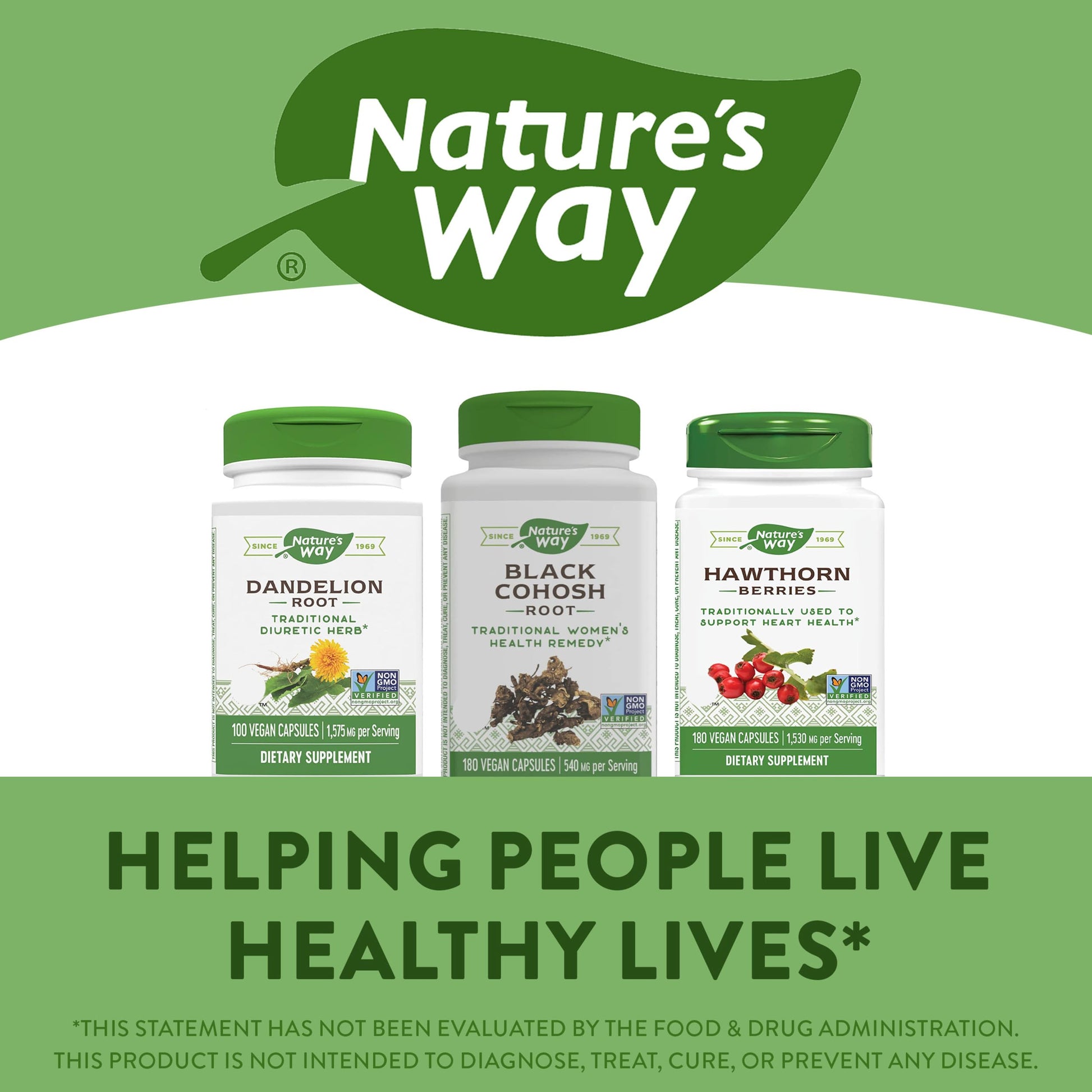 Nature's Way Black Cohosh Root, Traditional Support for Women's Health*, 540 mg Nature's Way