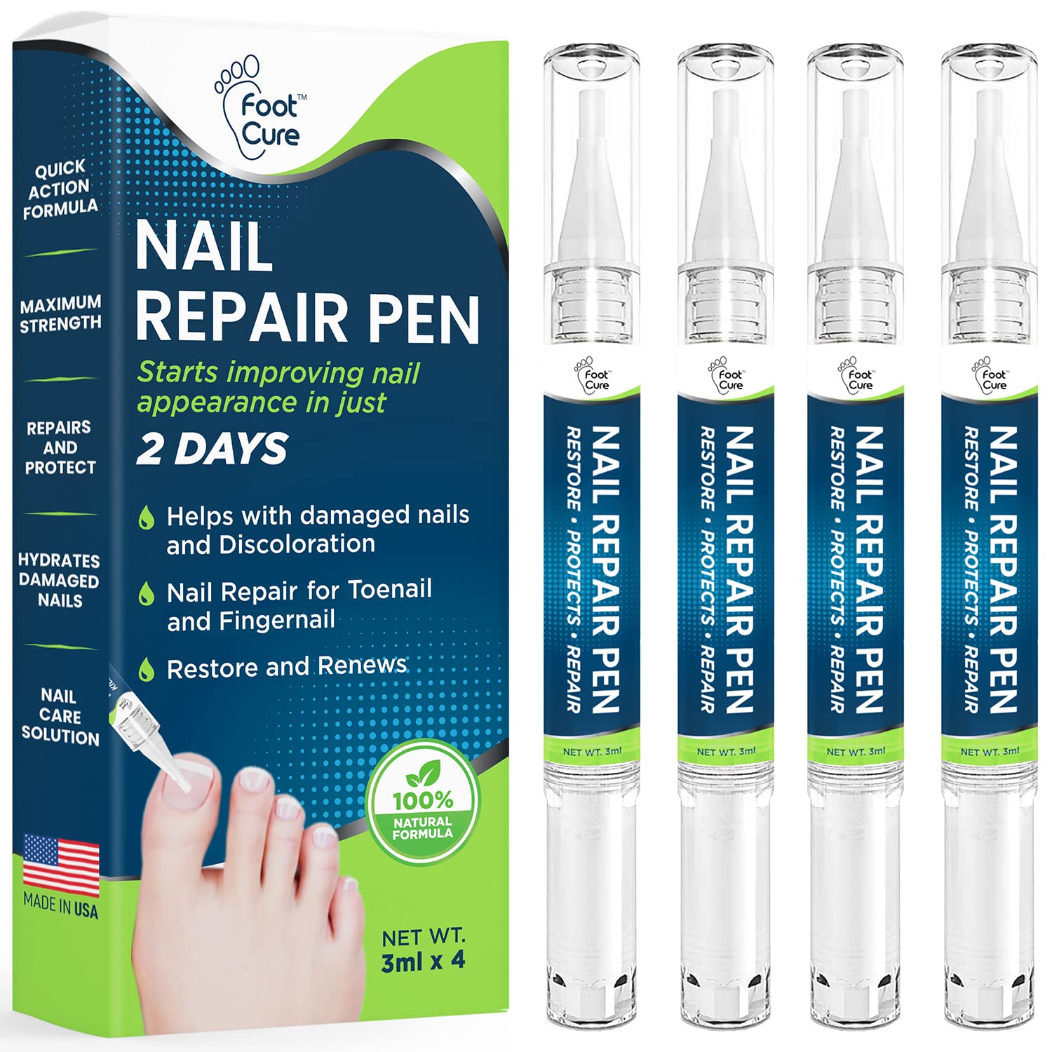 Toenail Fungus Treatment Extra Strength - Fungal Nail Treatment for Toe Nail & Fingernails 