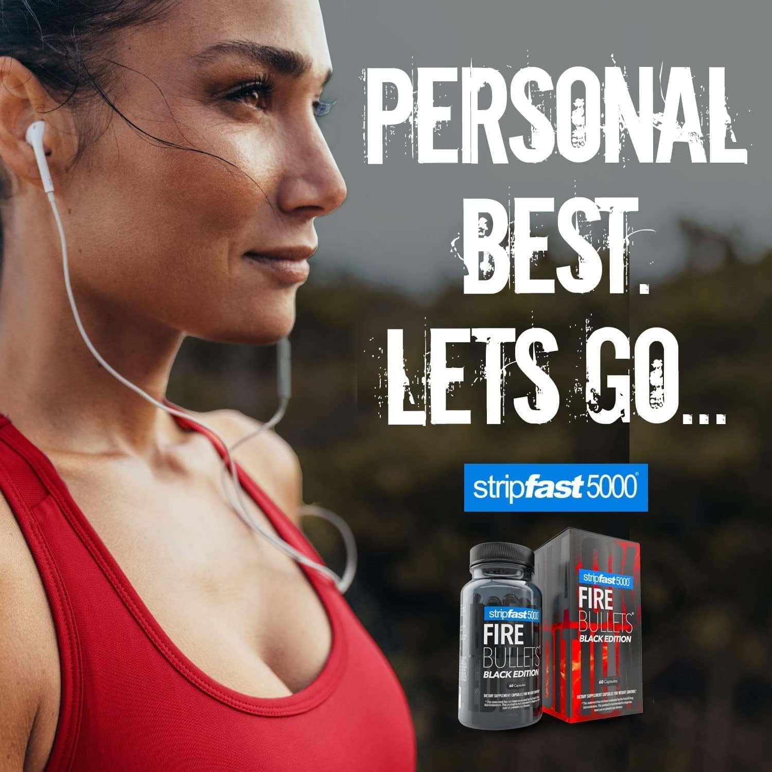 stripfast5000 Fire Bullets Max Strength Black Edition for Women and Men stripfast5000