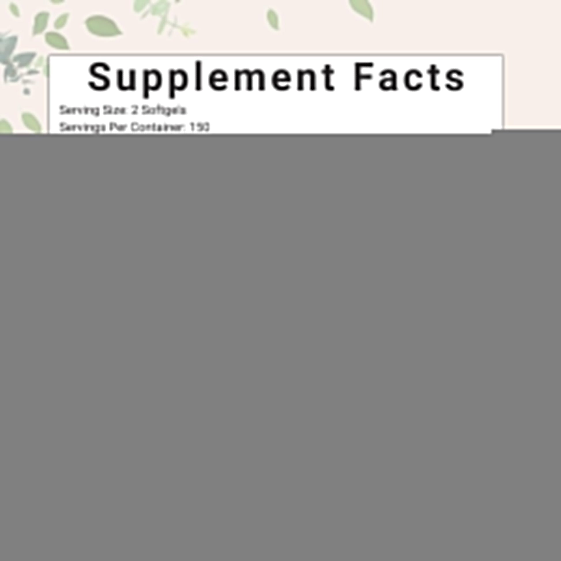 Micro Ingredients Antarctic Krill Oil Supplement, 1000mg Per Serving, 300 Soft-Gels Micro Ingredients