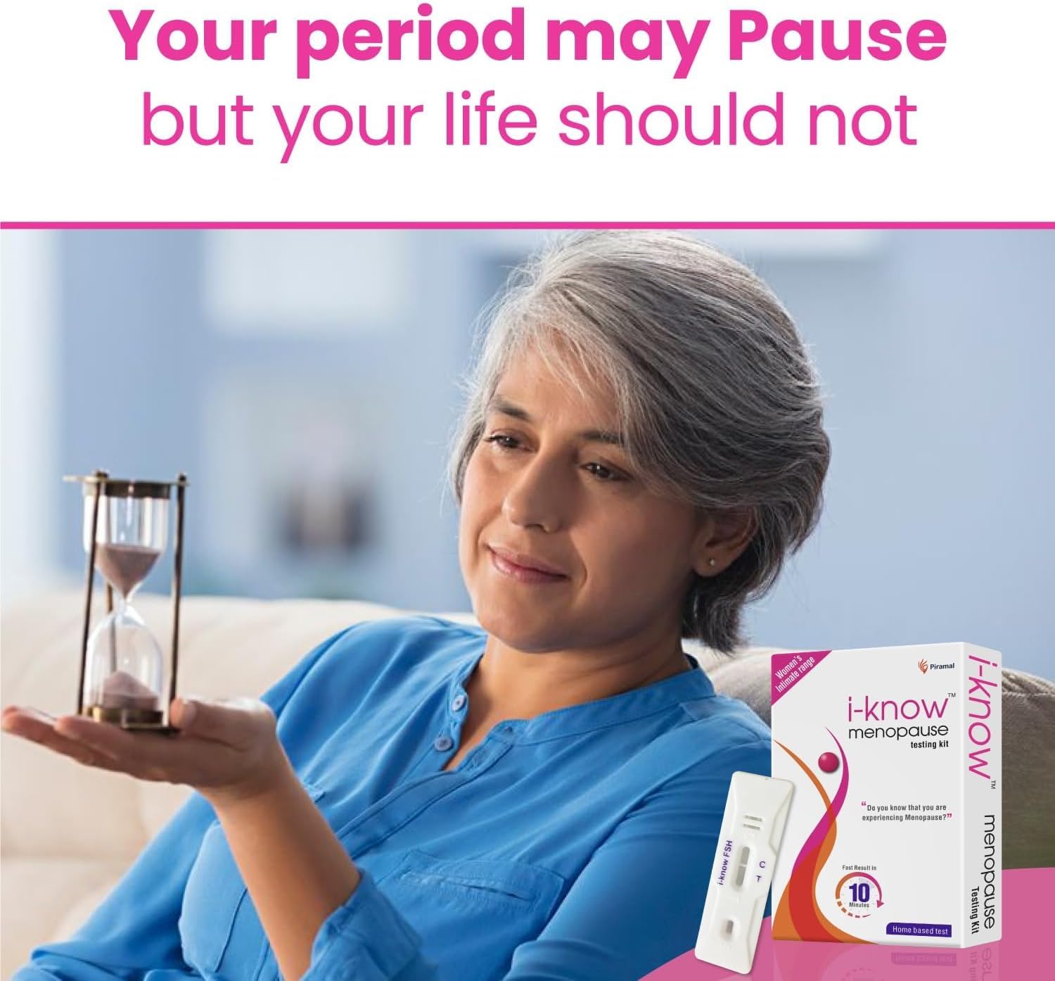 BKL Menopause Testing kit | for Women Facing Menopause Symptoms Like hot Flashes, Night Sweats Generic