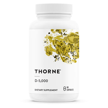 THORNE Vitamin D-5000 - Vitamin D3 Supplement - Support Healthy Bones, Teeth