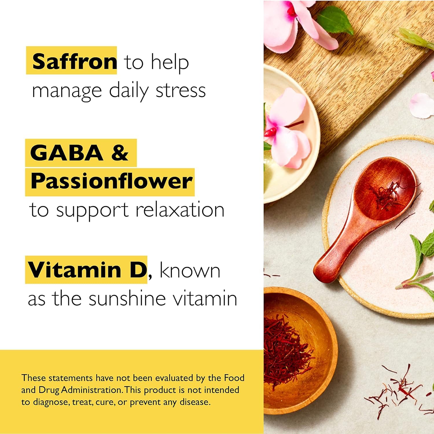 RESCUE Bach Plus Mood & Stress Support Gummies, Daytime Dietary Supplement with Passionflower RESCUE