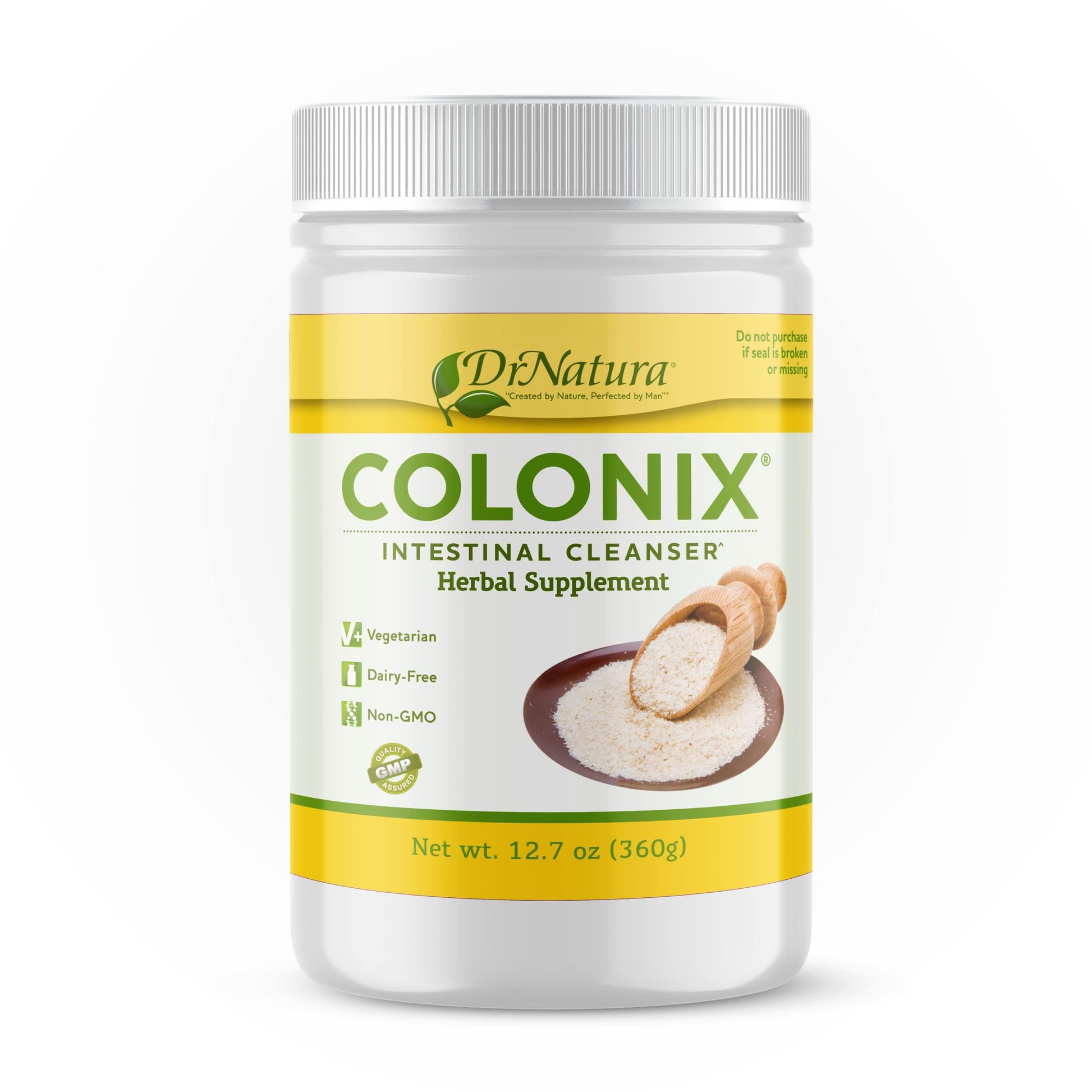 Dr Natura Colonix Intestinal Cleanser, All-Natural Daily Fiber, Colon Detox and Cleanse
