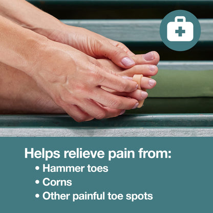ZenToes Hammer Toe Straightener and Corrector 4 Pack Crests Relieve Foot