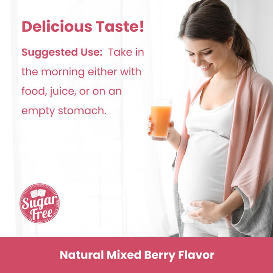 Prenatal & Postnatal Multivitamin for Women | Sugar Free Liquid Prenatal Vitamins for Women