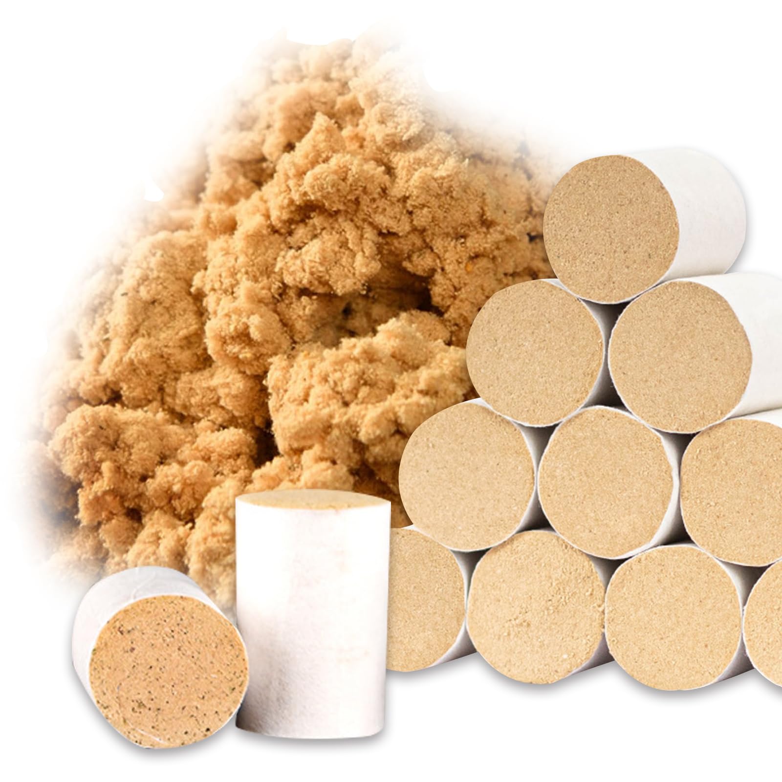 Moxibustion Smokeless Moxa Warm Chinese Medicine Stick Mugwort Roll Mugwort Stick (2.6cm)