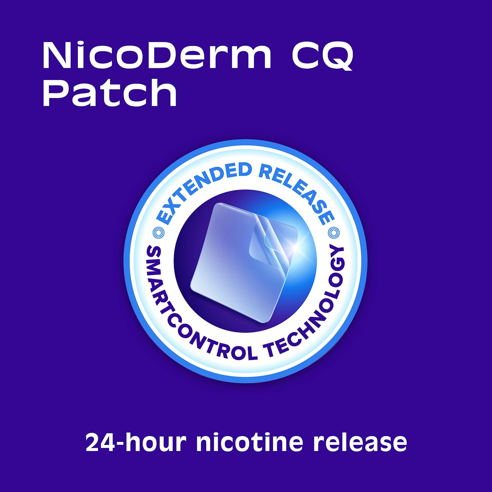 NicoDerm CQ Step 1 Nicotine Patches to Quit Smoking, 21mg, Stop Smoking NicoDerm