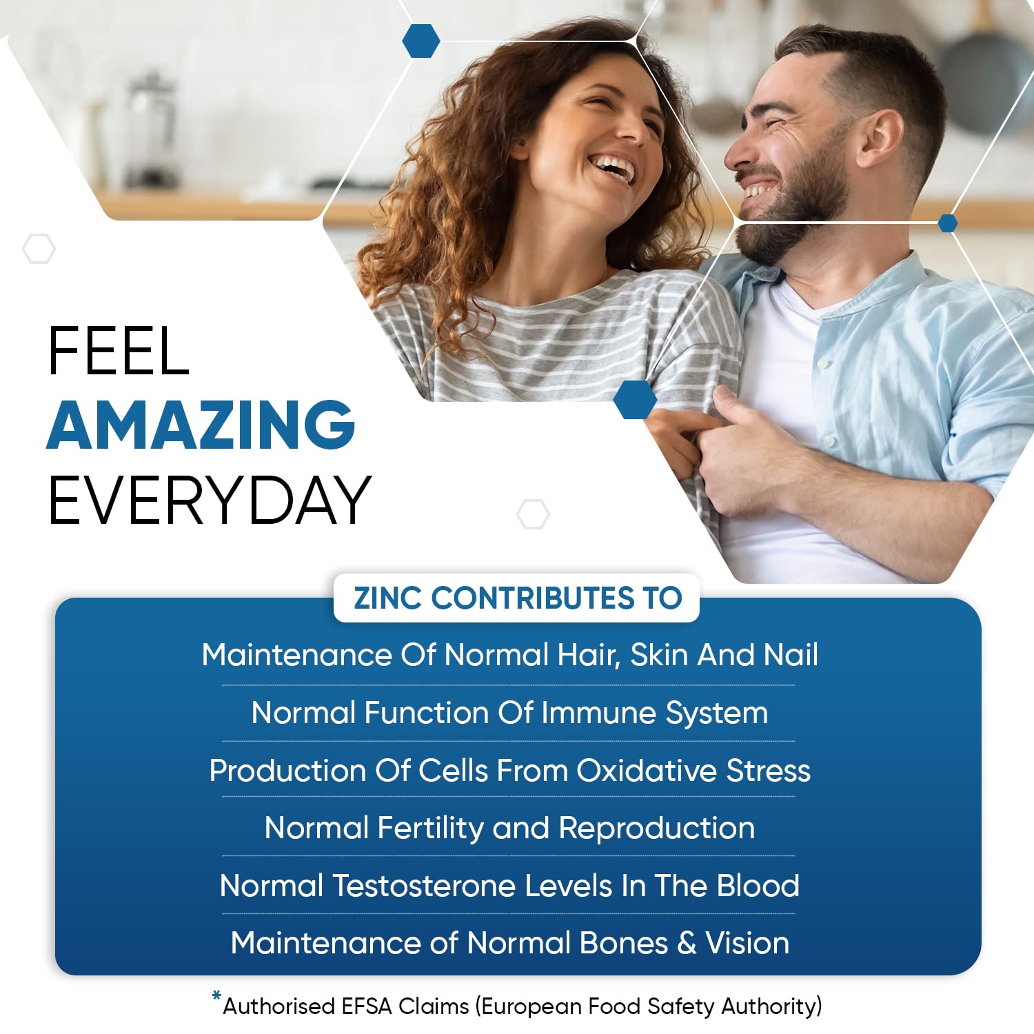 High Strength Zinc Tablets 50mg – 400 Vegan Zinc Bisglycinate Tablets 6+ Months WeightWorld