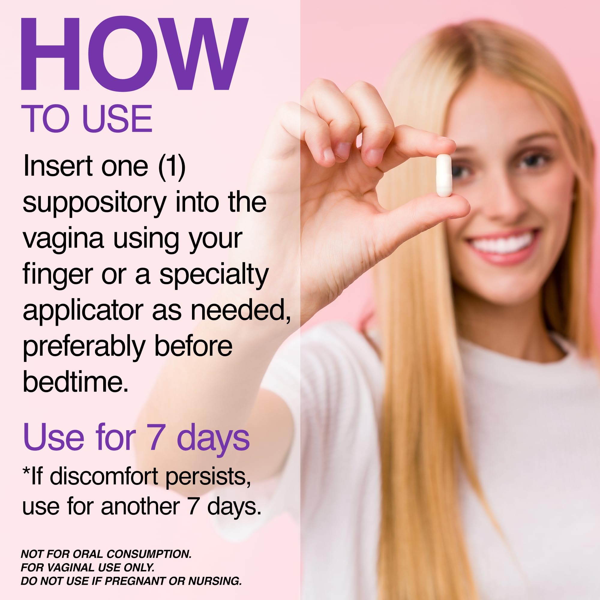 Flextiva Boric Acid Vaginal Suppositories - Boric Acid Pills for Women - Vaginal Health pH Balance for Women Flextiva