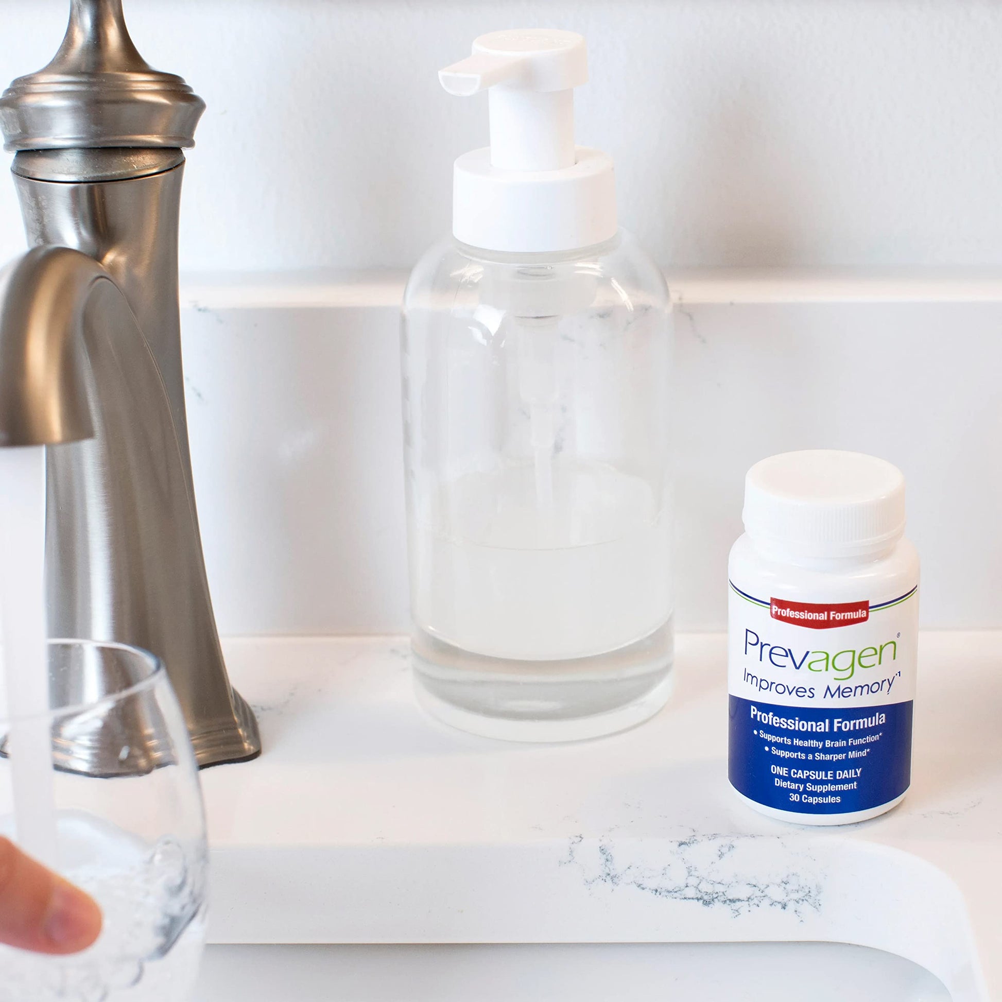 Prevagen Improves Memory - Professional Formula 40mg, 30 Capsules |1 Pack| with Apoae Prevagen