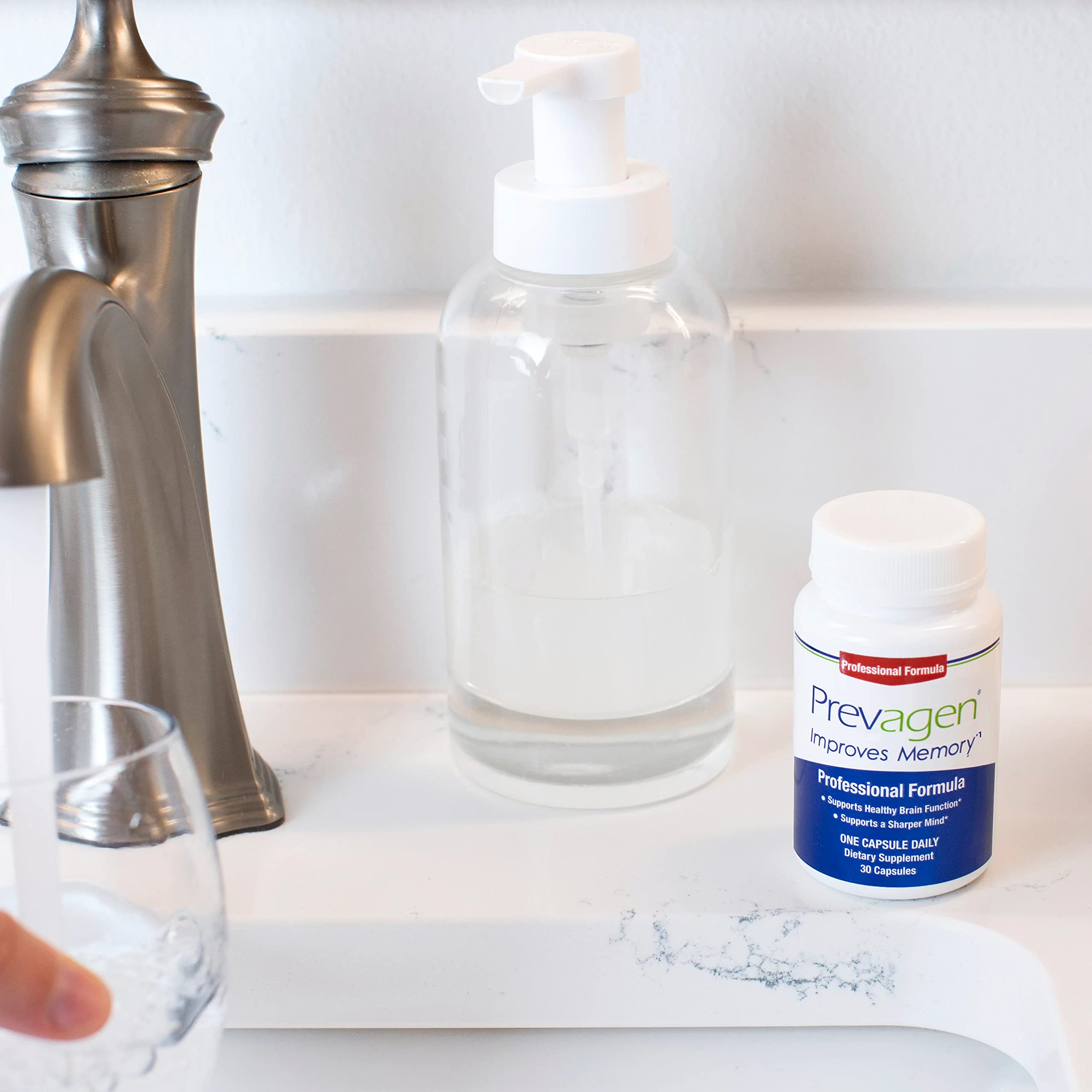 Prevagen Improves Memory - Professional Formula 40mg, 30 Capsules |1 Pack| with Apoae Prevagen