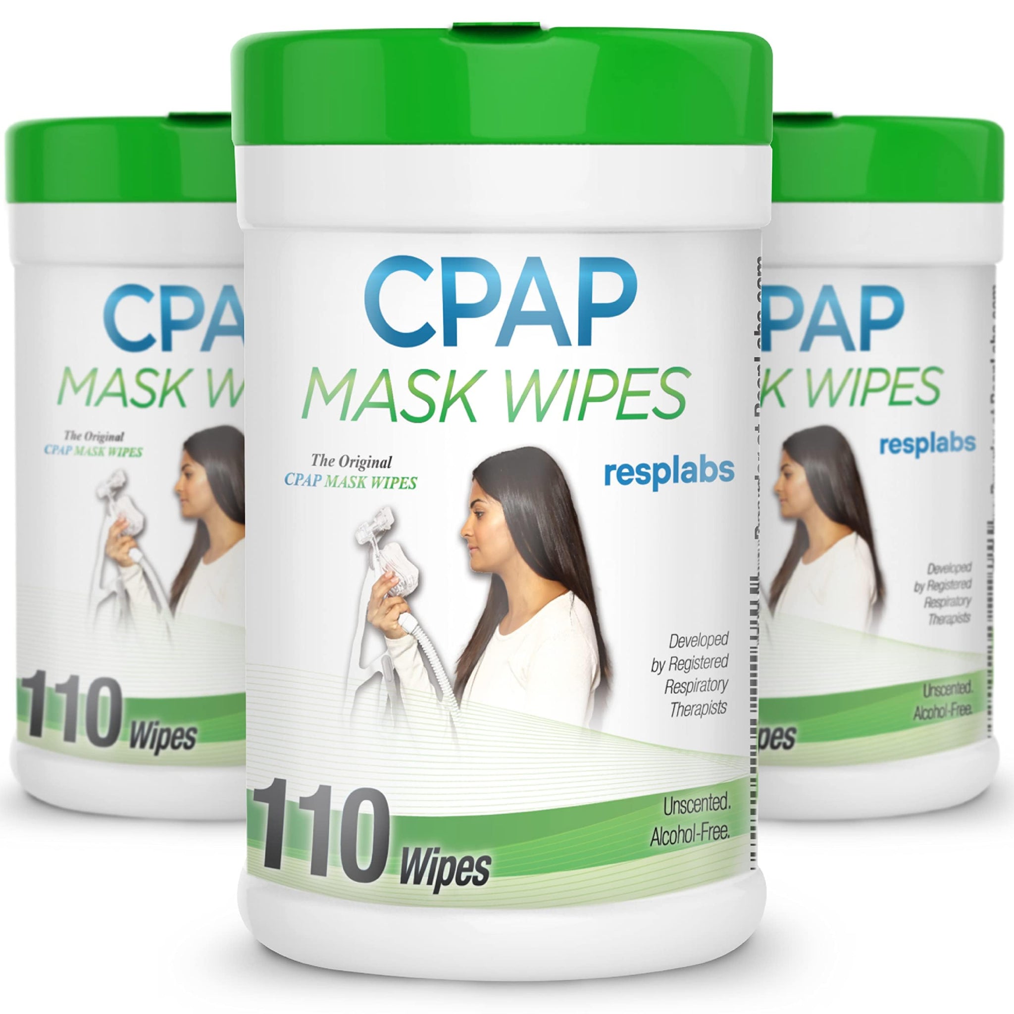 resplabs CPAP Mask Wipes Unscented Cleaner for Full Face, Nasal Masks RespLabs Medical Inc.