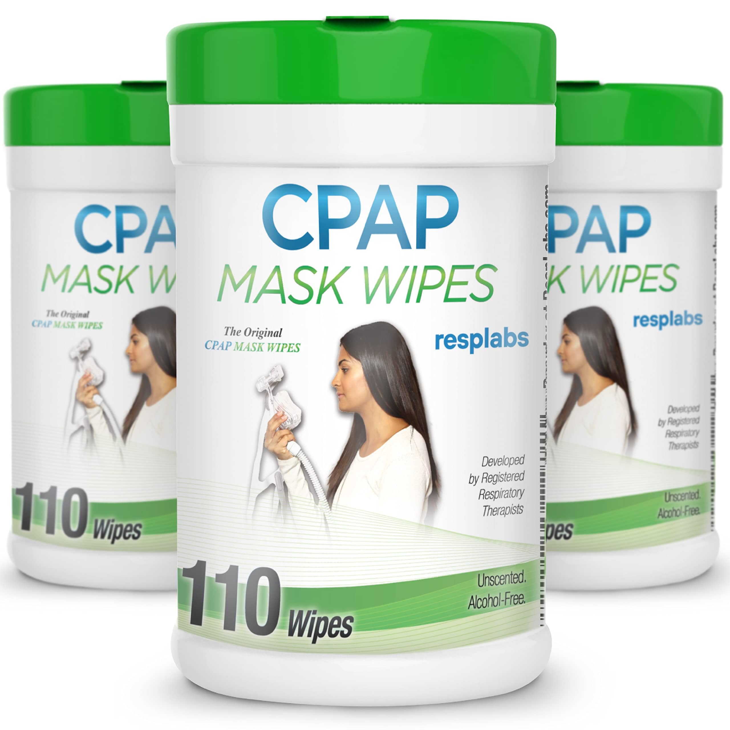 resplabs CPAP Mask Wipes Unscented Cleaner for Full Face, Nasal Masks RespLabs Medical Inc.