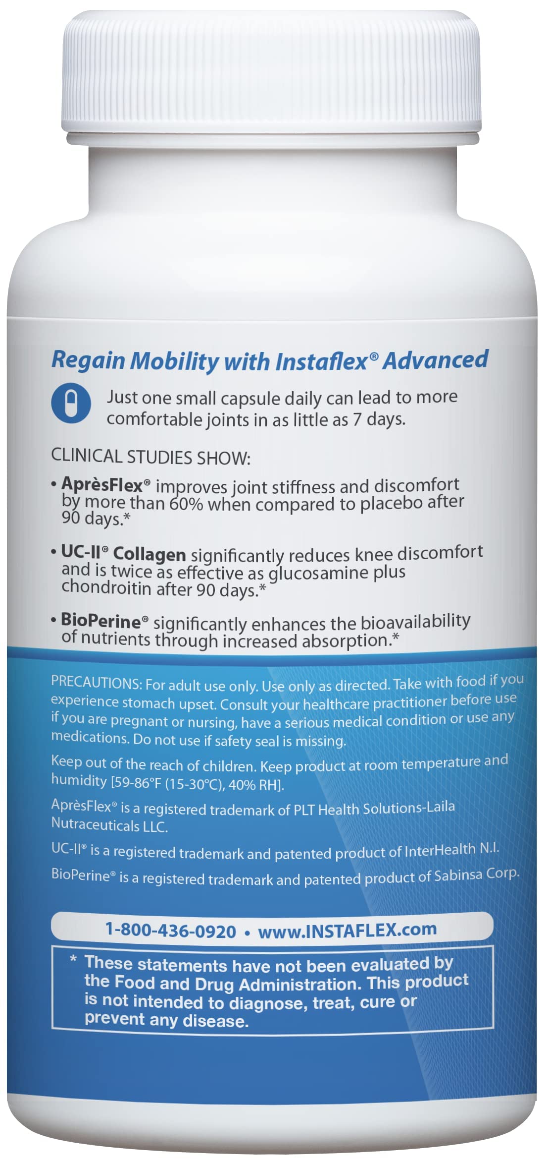 Advanced Joint Support Dietary Supplement with Turmeric, UC•II Collagen, Resveratrol My Store