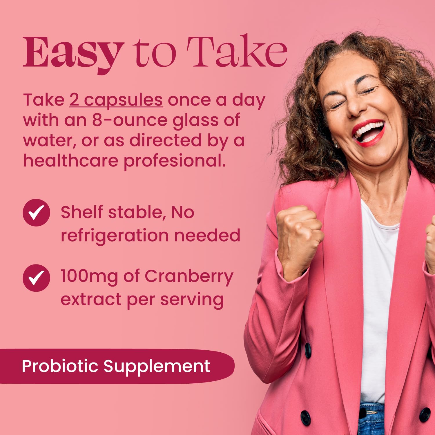 Optimal Prime Vaginal Probiotic for Women, Promotes Healthy pH, Normal Yeast Levels, Odor Control Optimal Prime