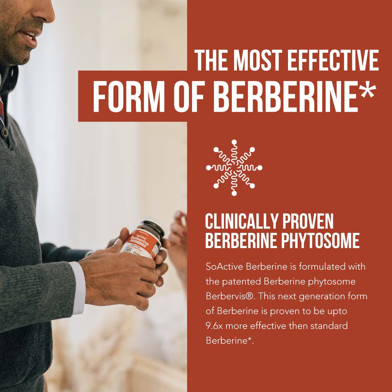 SoActive Berberine 550mg: 9.6X Higher Absorption, Clinically Proven Most Effective Triquetra Health