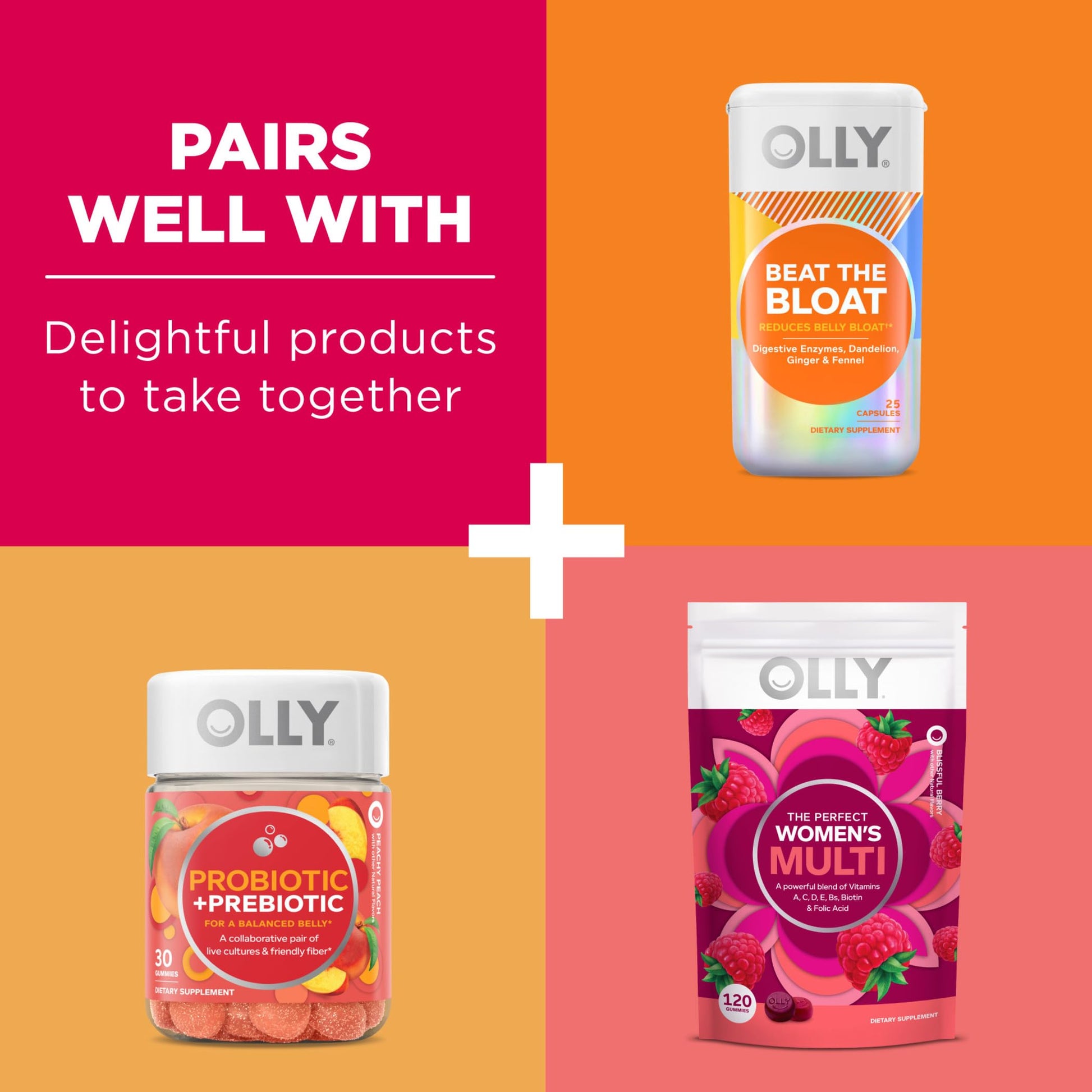 OLLY Metabolism Gummy Rings, Apple Cider Vinegar, Vitamin B12, Chromium, Energy OLLY