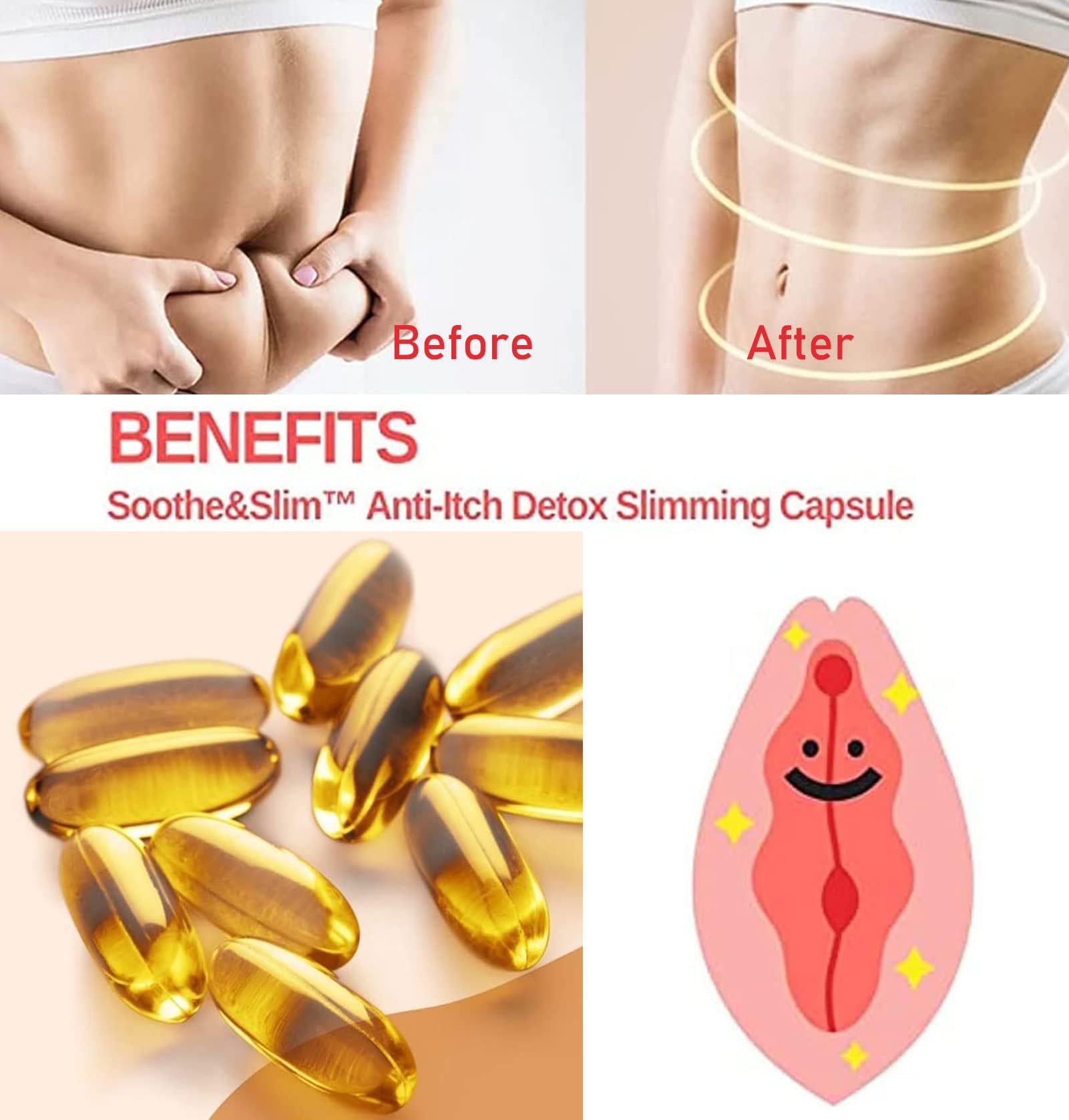 Dexcara Detox Repair,2024 New Natural Repair Vagianal Capsules,Natural Detox Viginal Capsules Generic