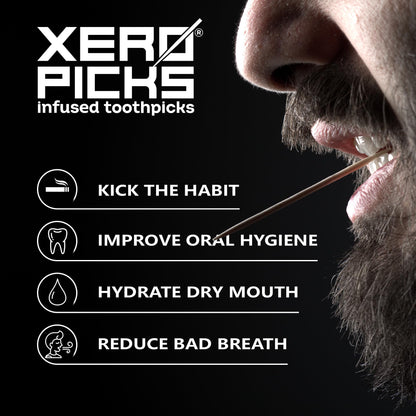 Xero Picks Infused Flavored Toothpicks to Help Quit Smoking - Nicotine