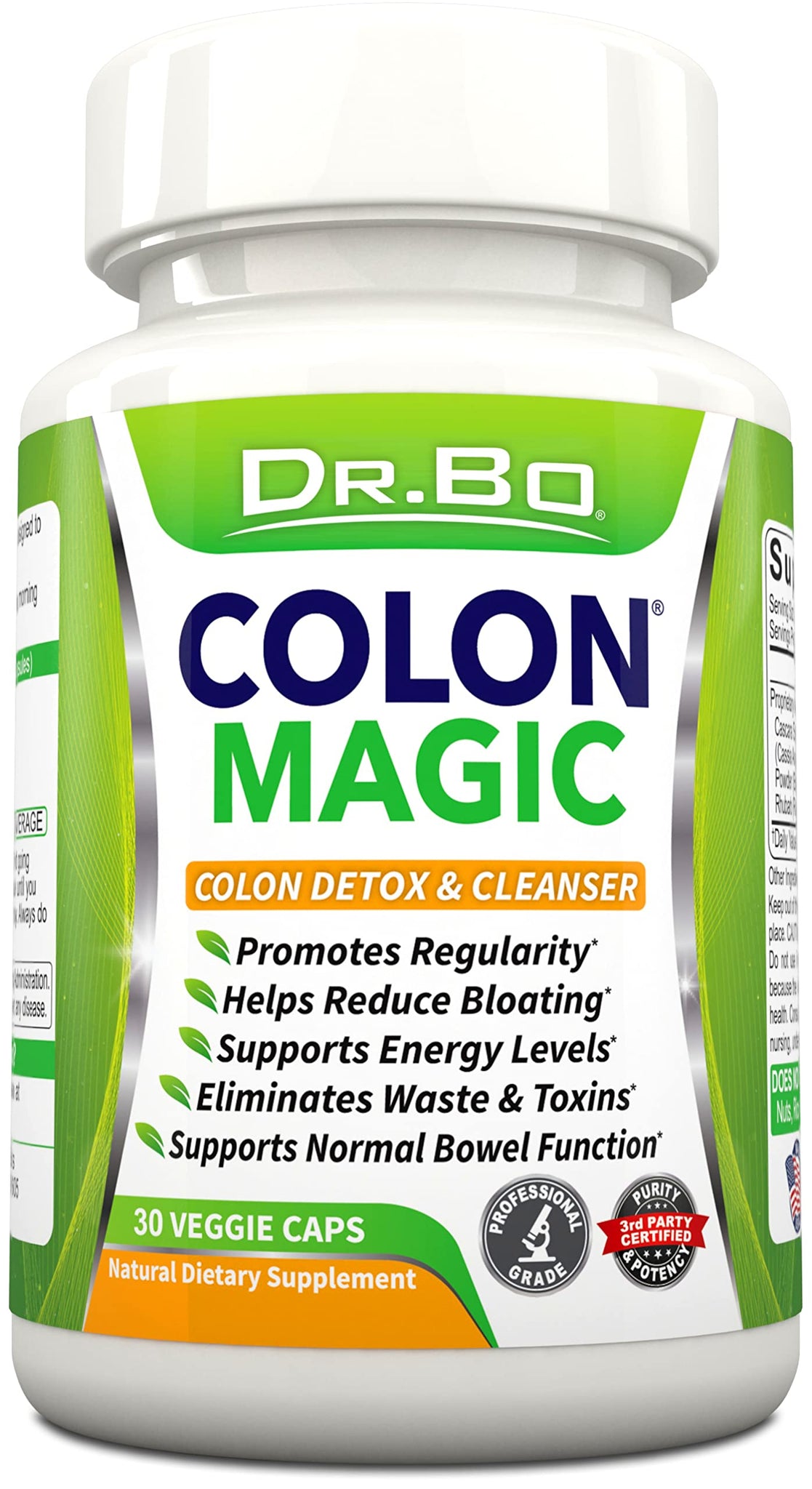 Colon Cleanse Detox Formula - Natural Bowel Cleanser Pills for Intestinal Bloating & Fast Digestive