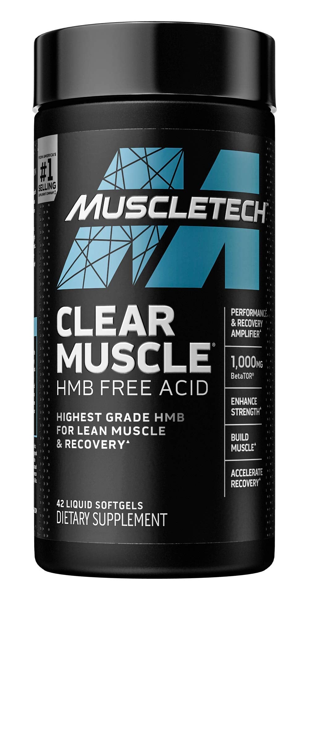 MuscleTech Clear Muscle Post Workout Recovery | Muscle Builder for Men & Women MuscleTech