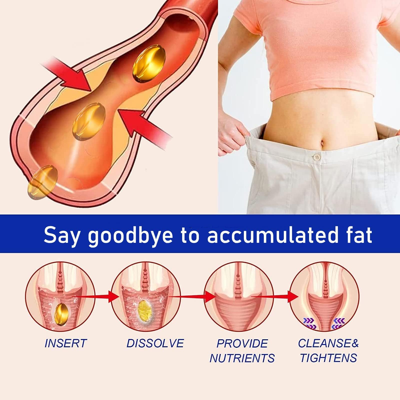 Dexcara Detox Repair,2024 New Natural Repair Vagianal Capsules,Natural Detox Viginal Capsules Generic