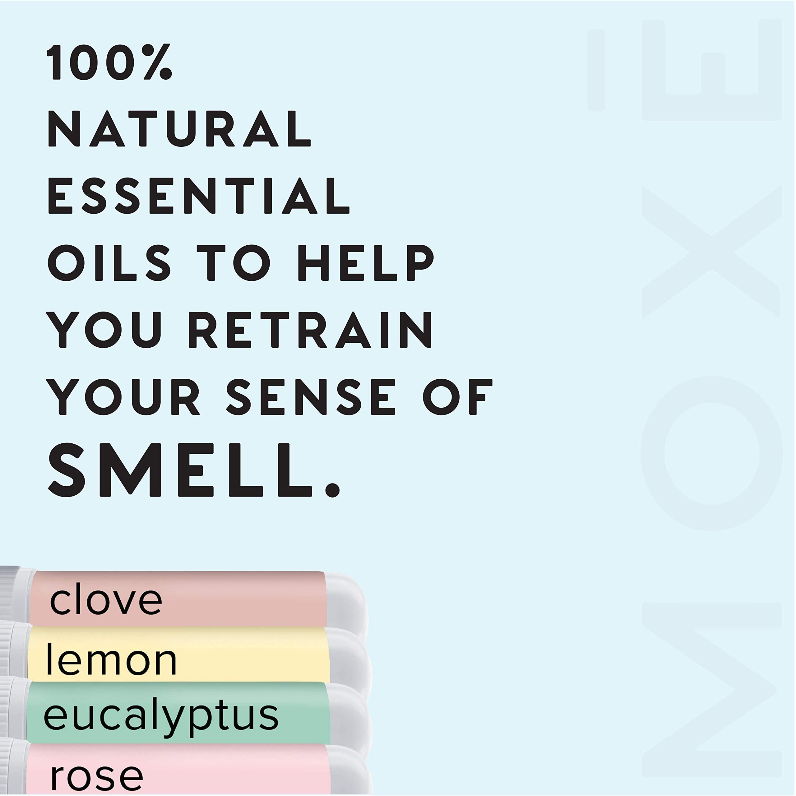 MOXĒ Smell Training Kit, Made in USA, 4 Essential Oils, Olfactory Regeneration, Helps Restore Sense MOXE