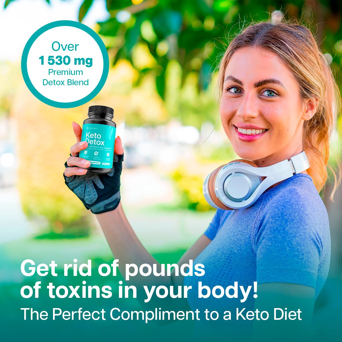 Nutriana Keto Detox Cleanser - Weight Loss Keto Pills Liver Supplement for Men & Women Nutriana