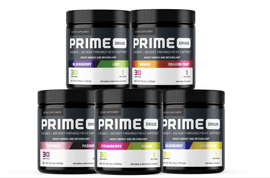 PRIME DRIVE VARIETY 5 PACK + FREE SHAKER