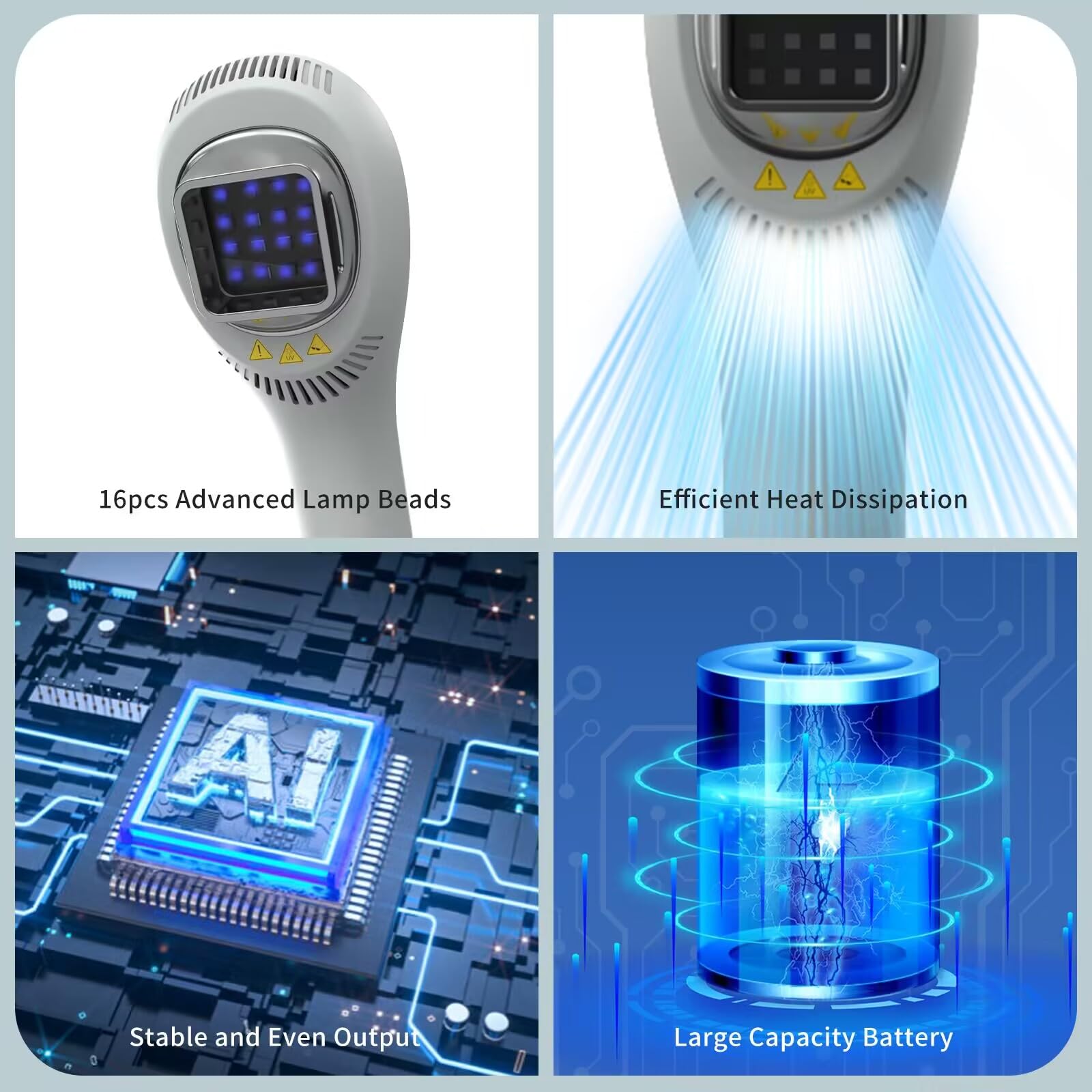 HaSoCare Phototharepy Light, UV Light for Home Use HaSoCare