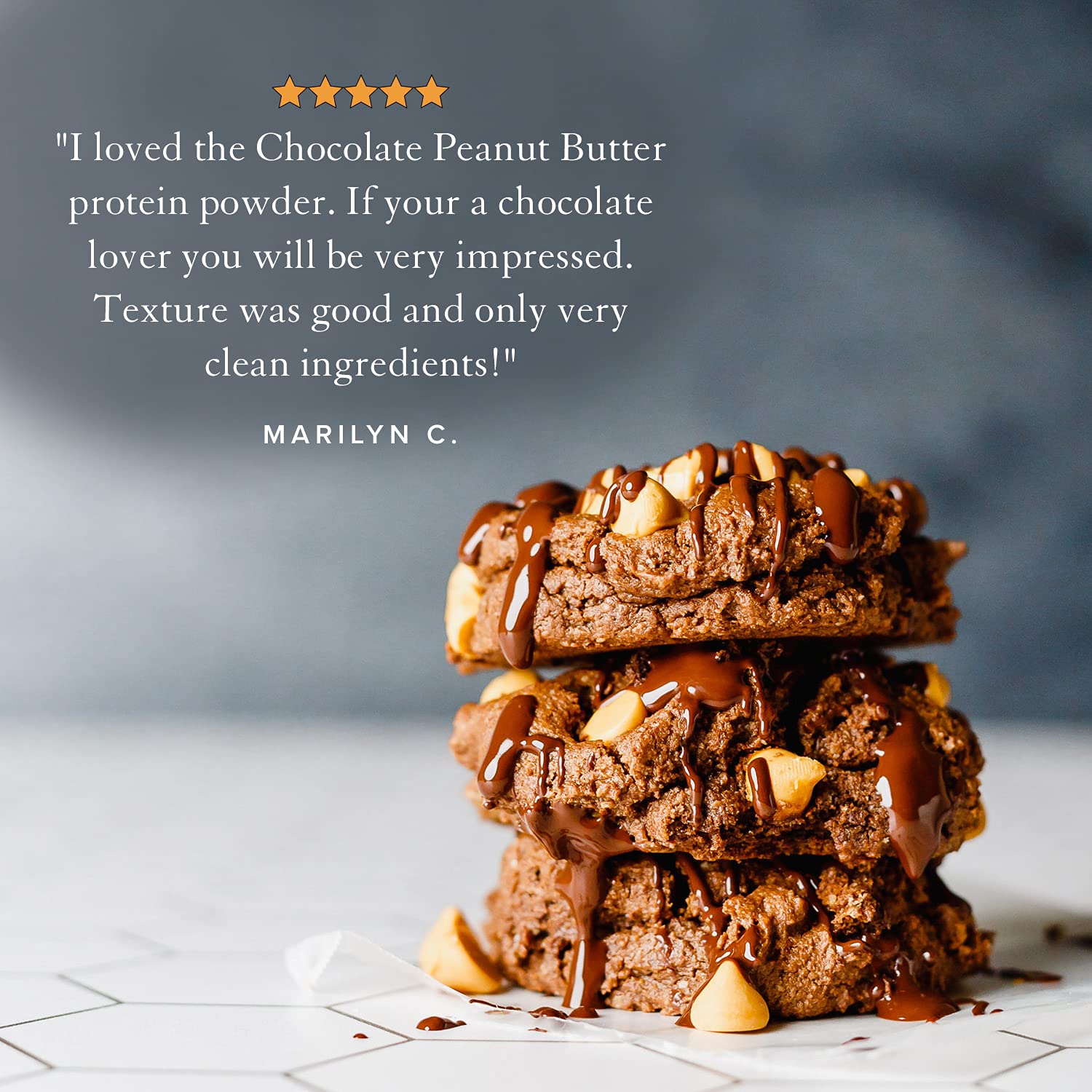 Truvani Vegan Chocolate Peanut Butter Protein Powder - 20g Plant-Based Protein, Gluten Truvani