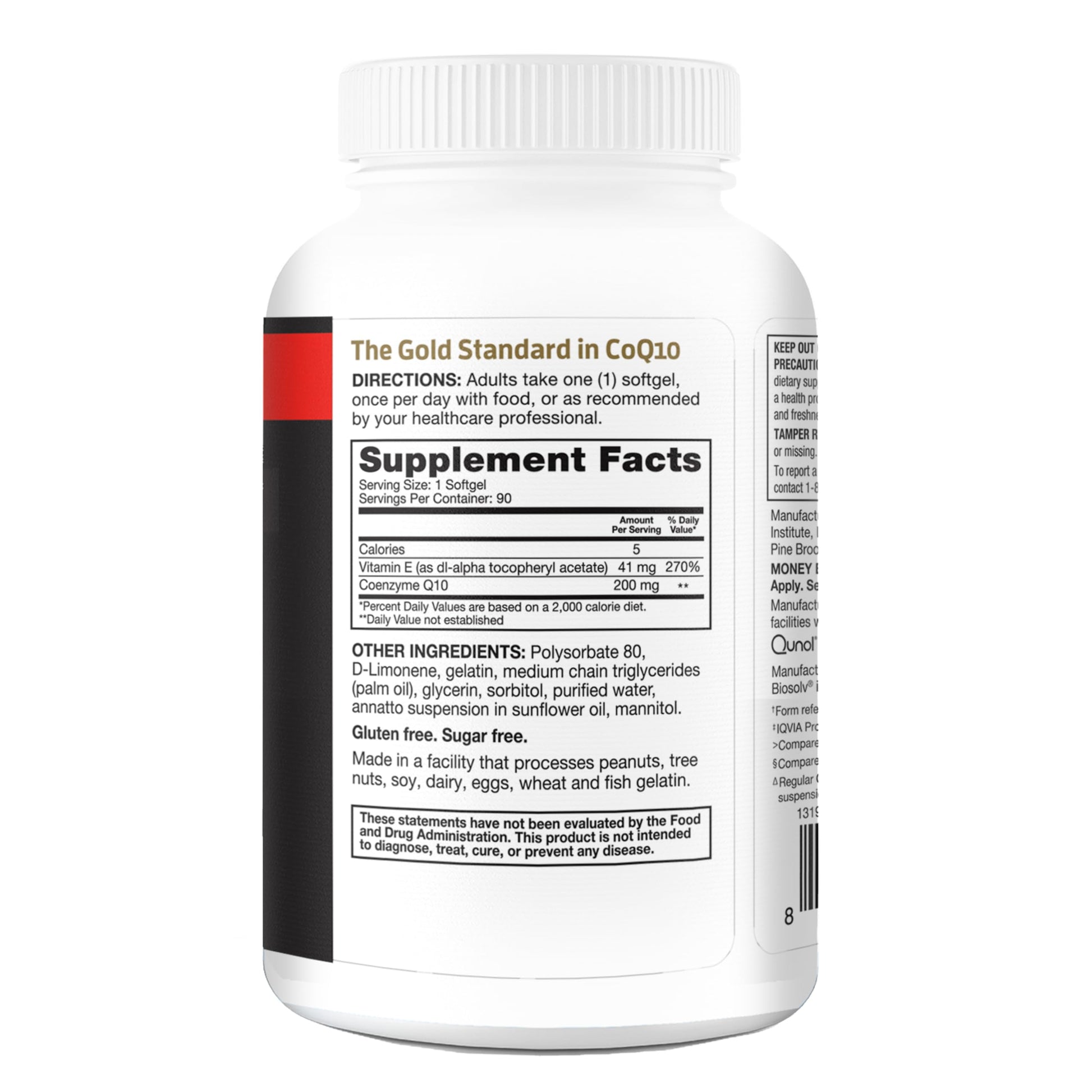 Qunol CoQ10 200mg Softgels, Ultra CoQ10 - Ultra High Absorption Coenzyme Q10 Qunol