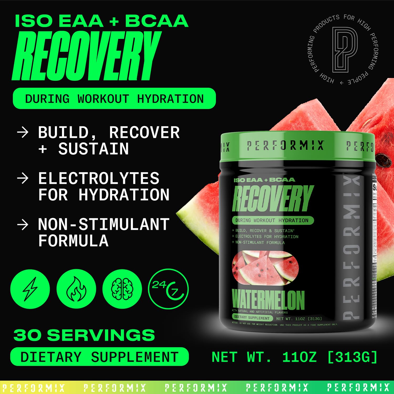 PERFORMIX - ISO EAA & BCAA - Intra & Post Workout - Branched Chain