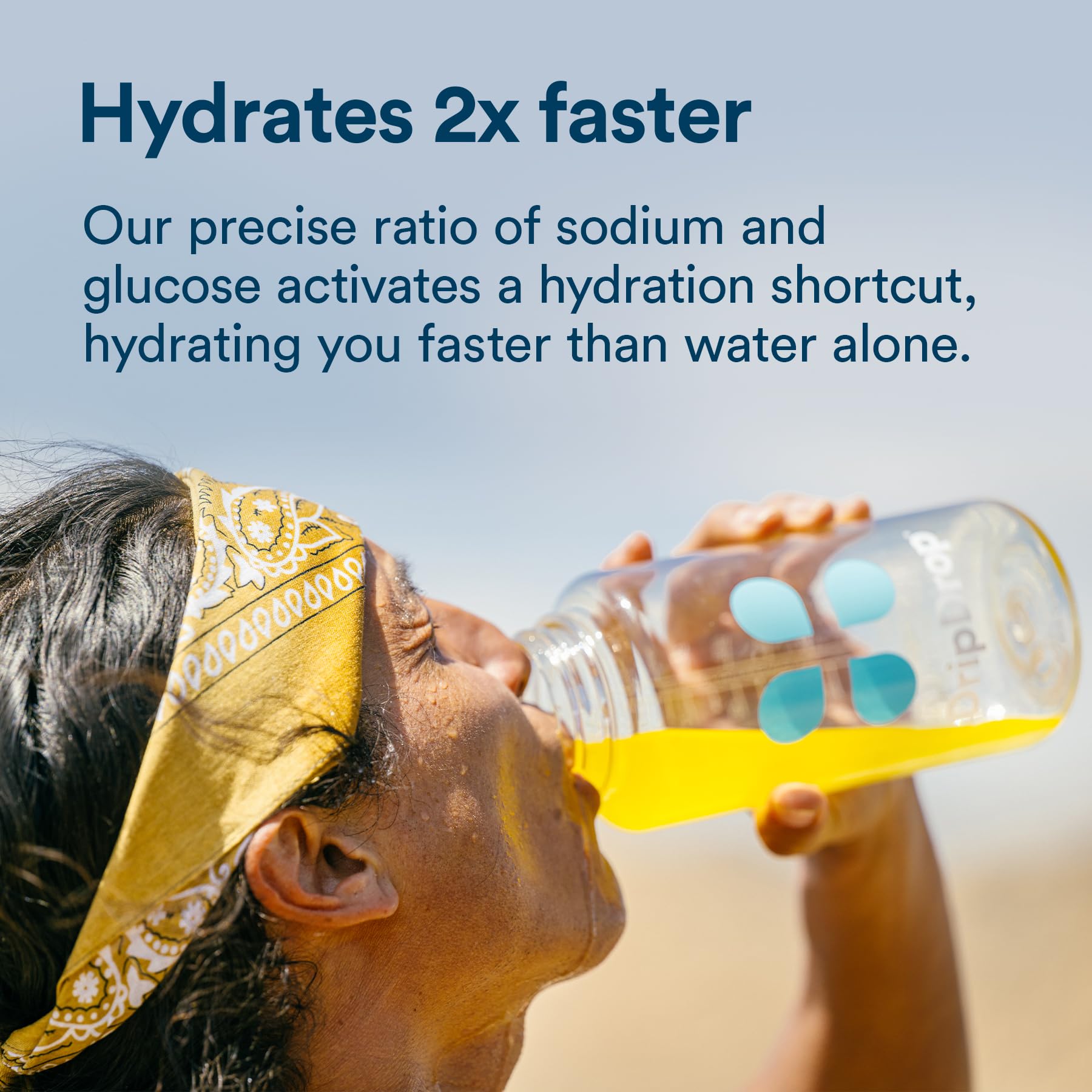 DripDrop Hydration - Electrolyte Powder Packets - Watermelon, Berry, Orange, Lemon DripDrop