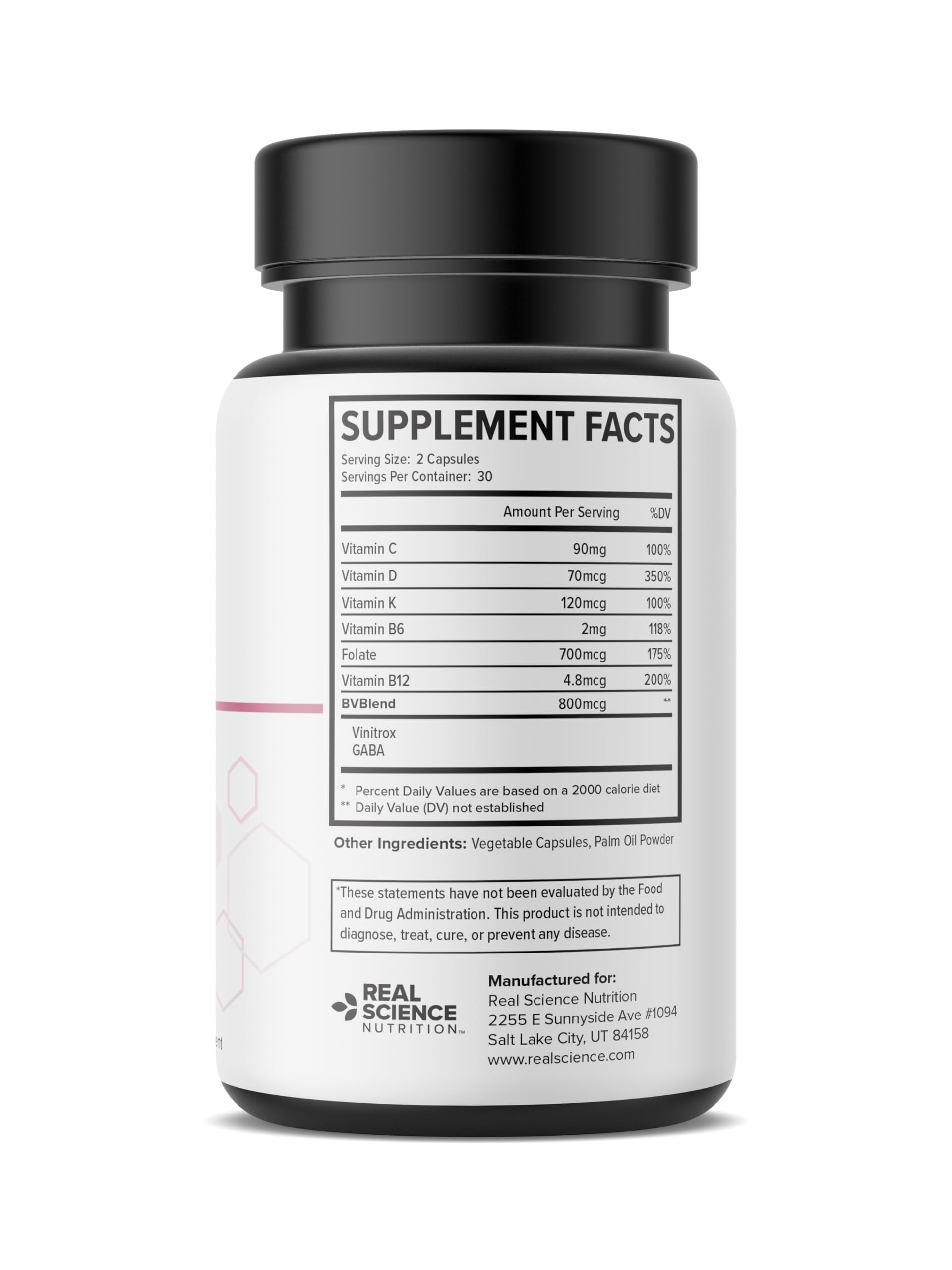 Real Science Nutrition Offers Bacterial VaginX Miracle - Nitric Oxide Enhanced Formulated Real Science Nutrition