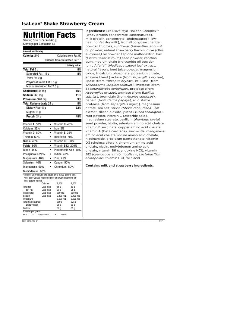 Isagenix 30 Day Cleansing and Fat Burning System - Vanilla and Chocolate Isagenix