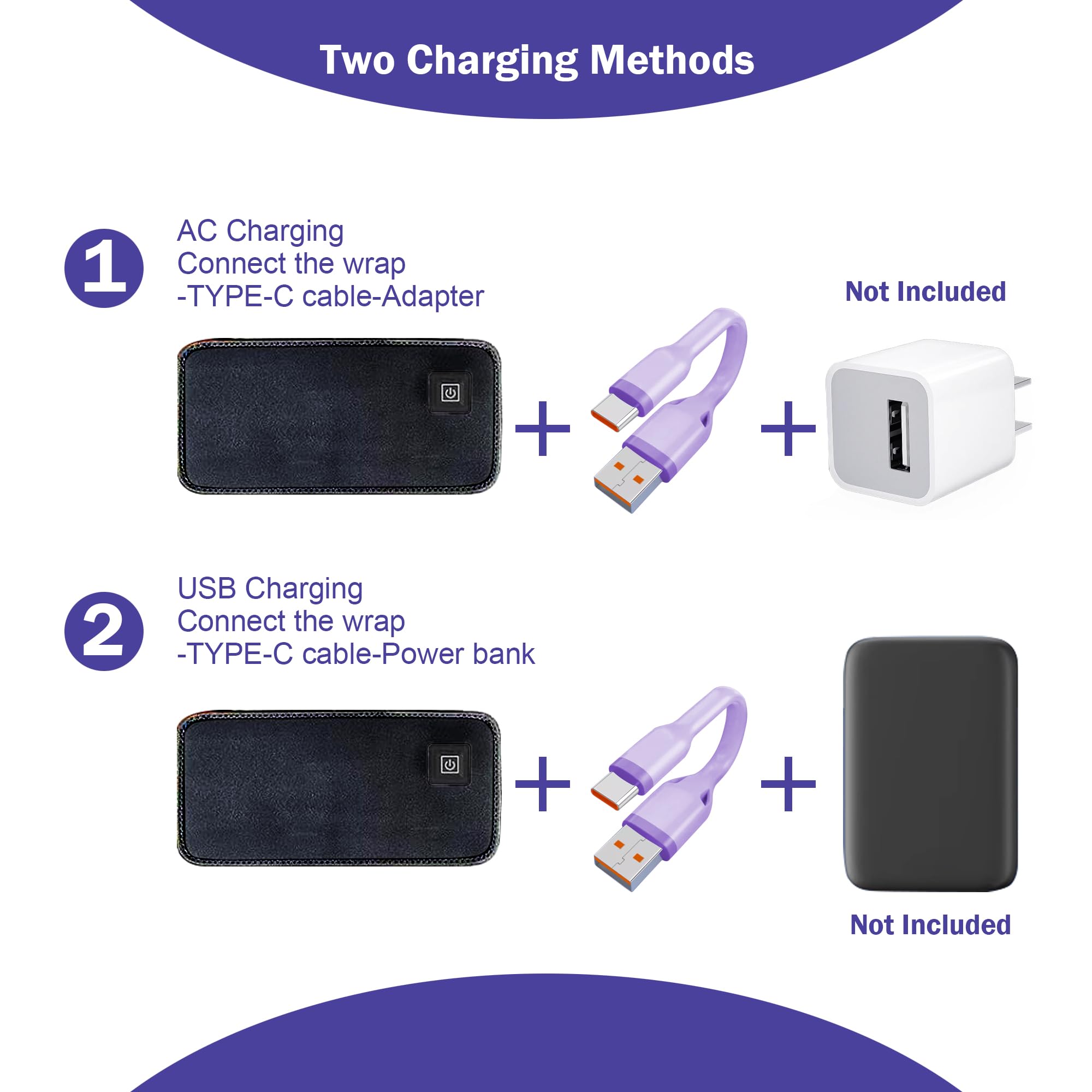 Kate brothers Red Light Therapy Belt - for Neck Near Infrared Light Therapy & Red Light Therapy Kate brothers