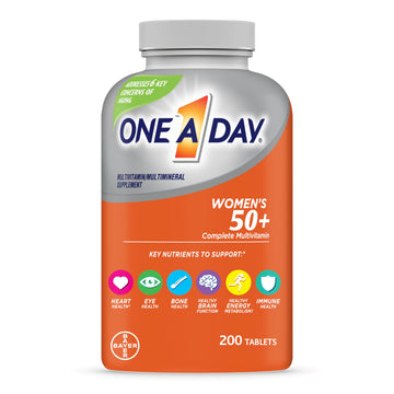 One A Day Women’s 50+ Multivitamins Tablet, Multivitamin for Women with Vitamin A, C, D
