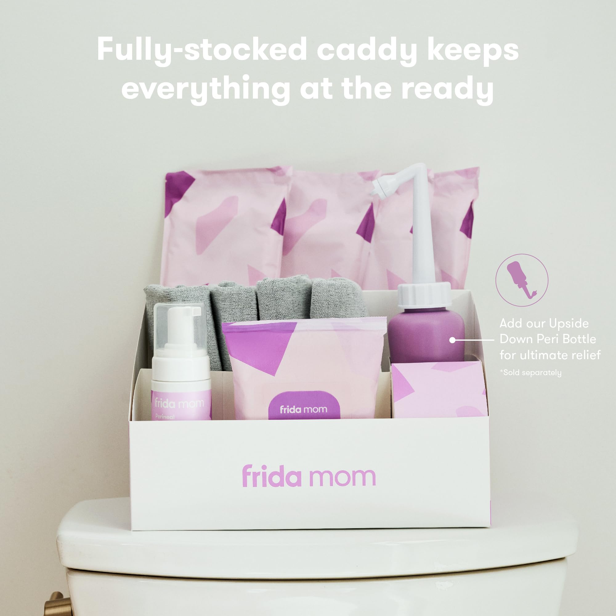 Frida Mom Postpartum Recovery Essentials Kit, New Mom Gifts, Cooling Pad Liners, Ice Maxi Pads Frida Mom